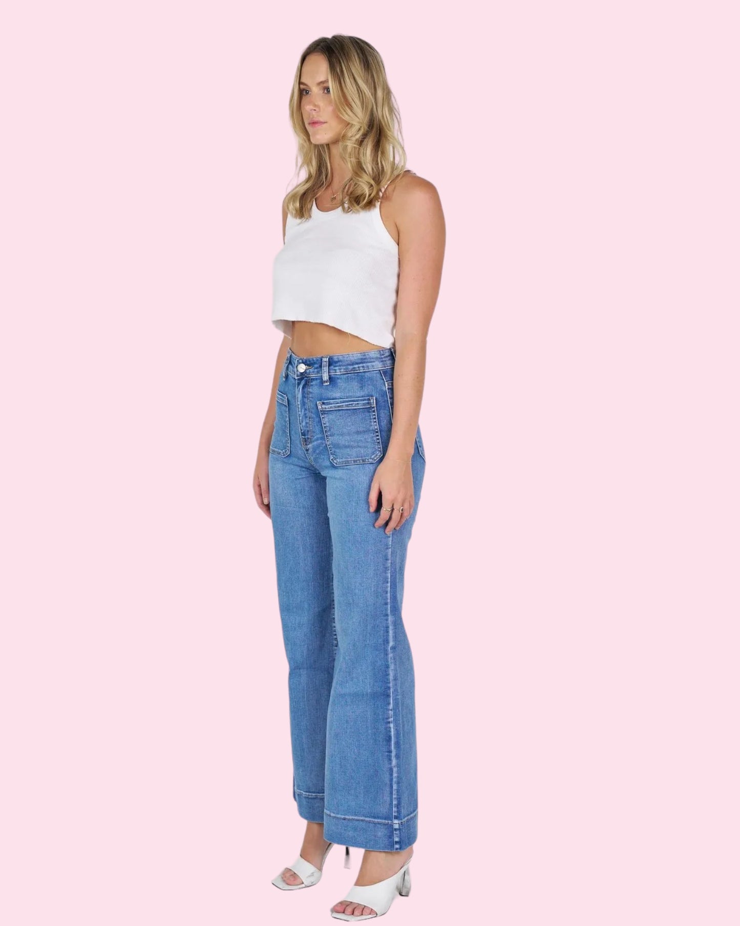 Wendy Jeans - Light Blue