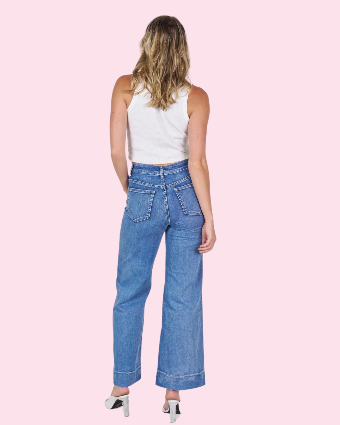 Wendy Jeans - Light Blue