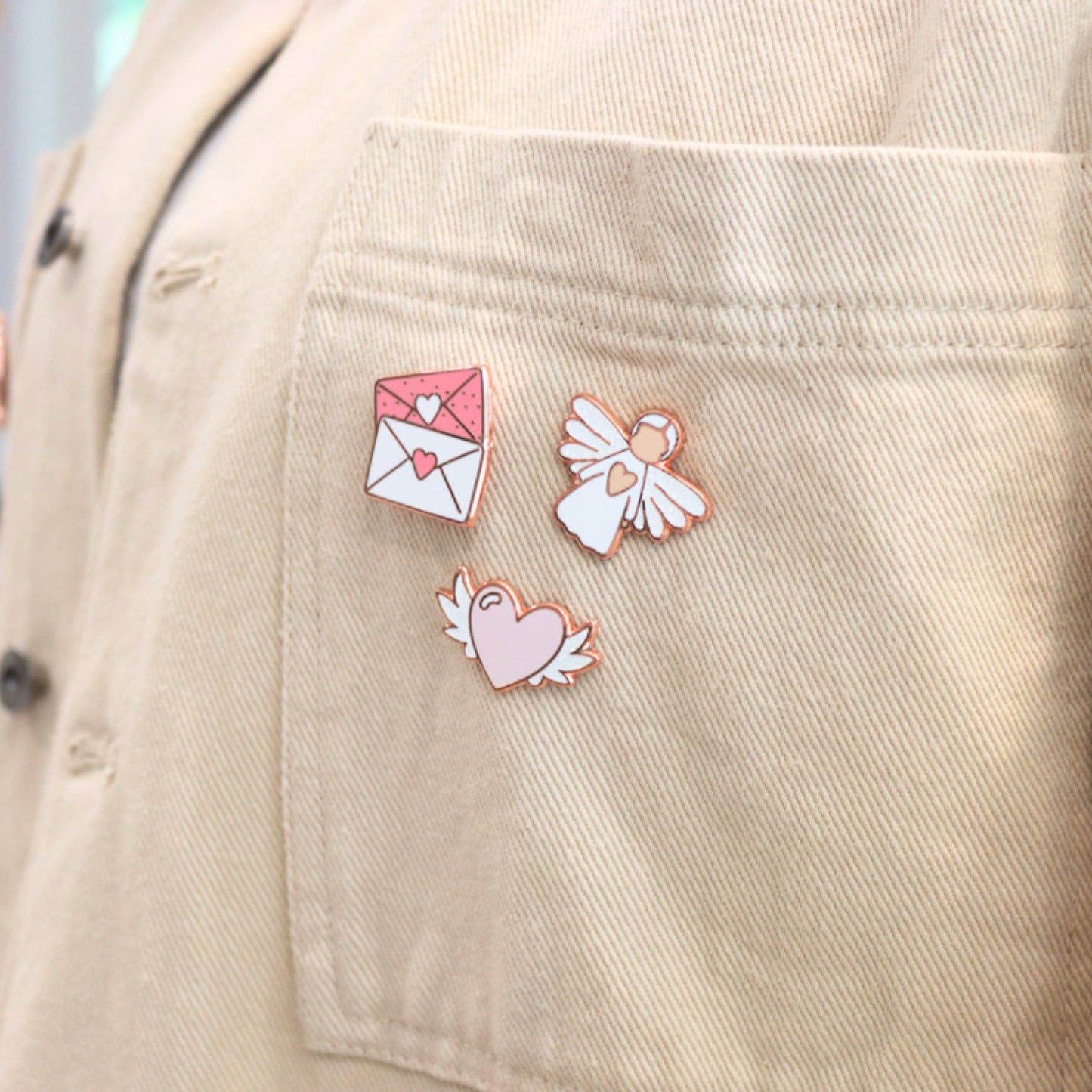 Keepsake pins - Guardian Angel
