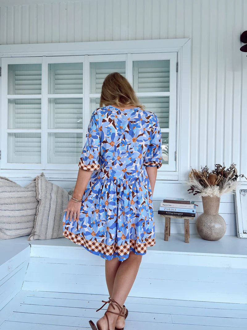 Isabella Mini Dress - Wild Orchid