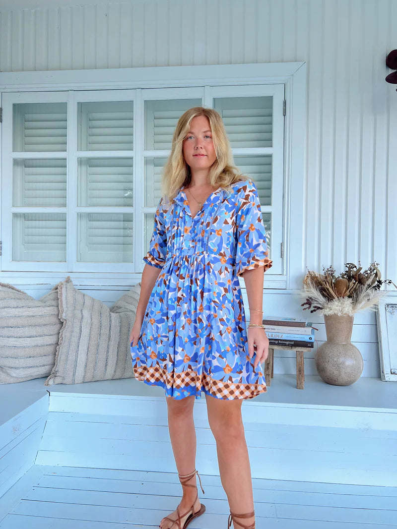 Isabella Mini Dress - Wild Orchid