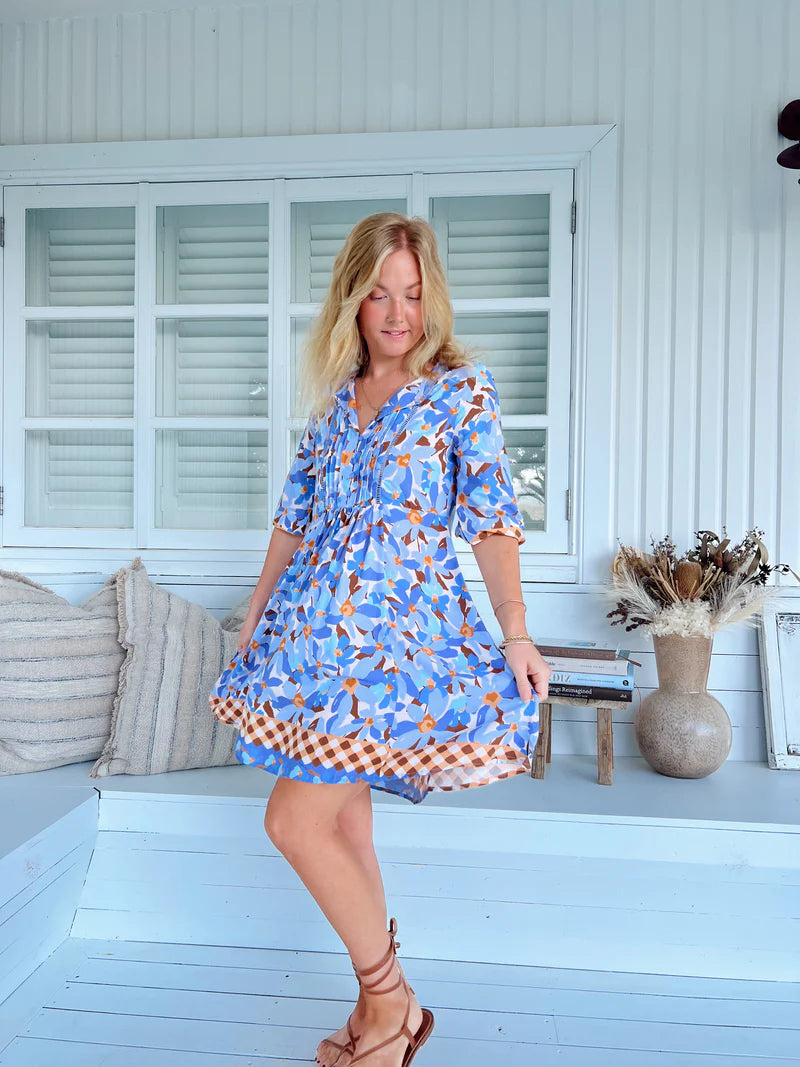 Isabella Mini Dress - Wild Orchid