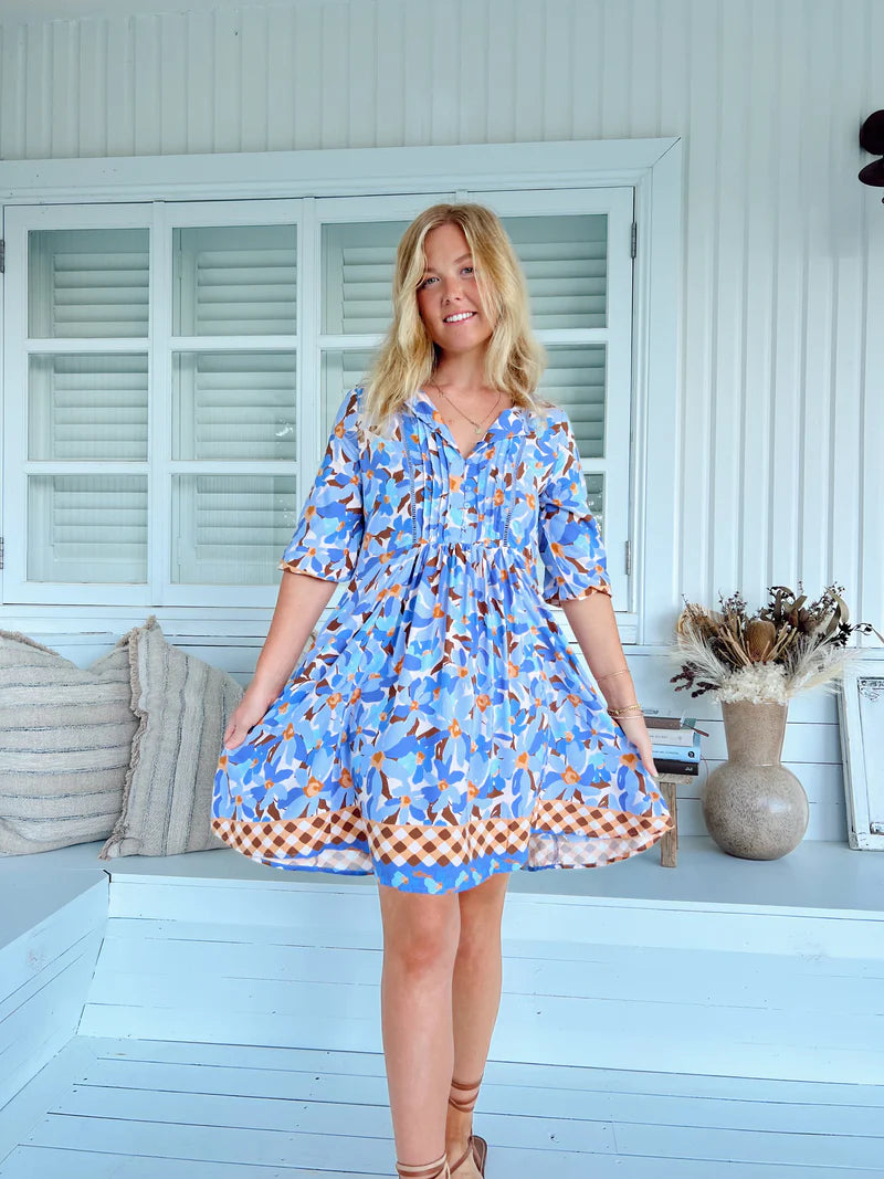 Isabella Mini Dress - Wild Orchid