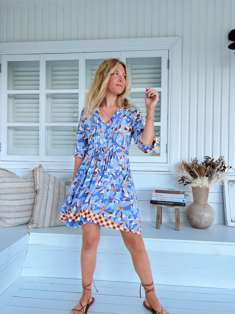 Isabella Mini Dress - Wild Orchid