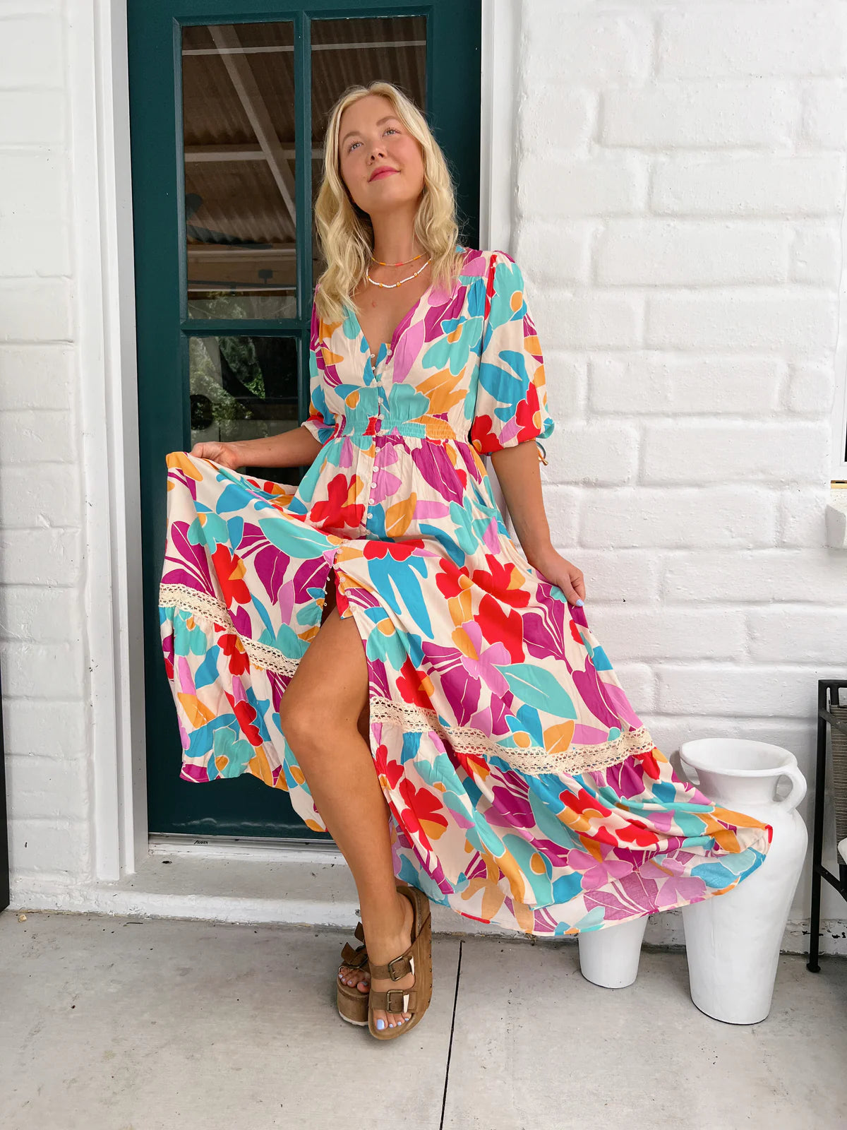Molli Maxi Dress - Ohana Print