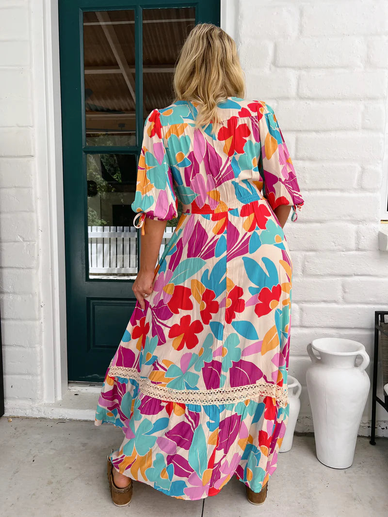 Molli Maxi Dress - Ohana Print