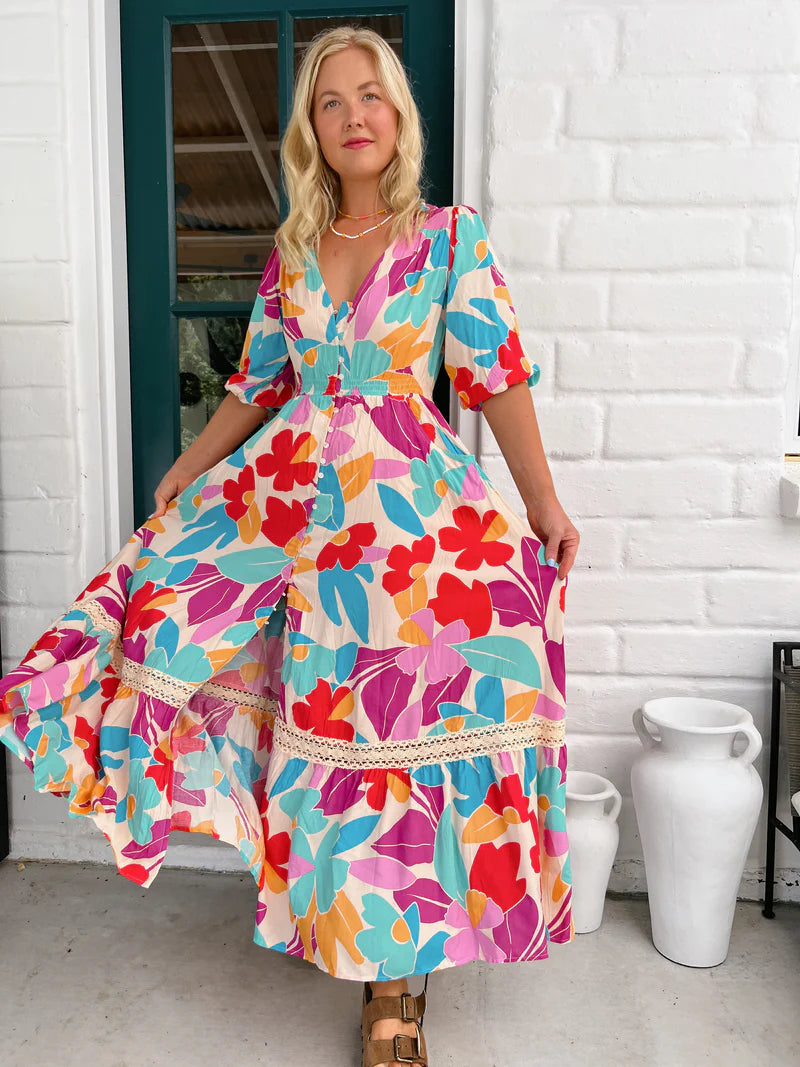 Molli Maxi Dress - Ohana Print