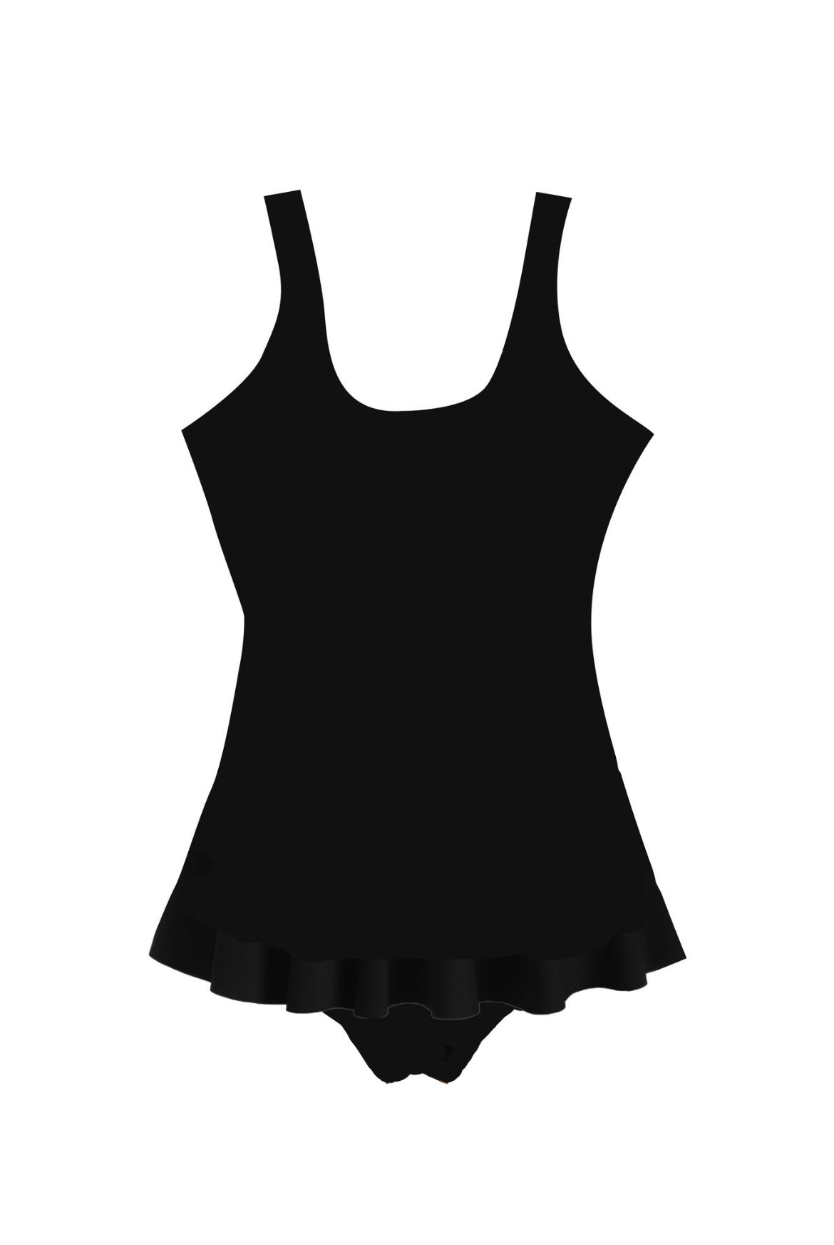 Skort Swimsuit 1pce