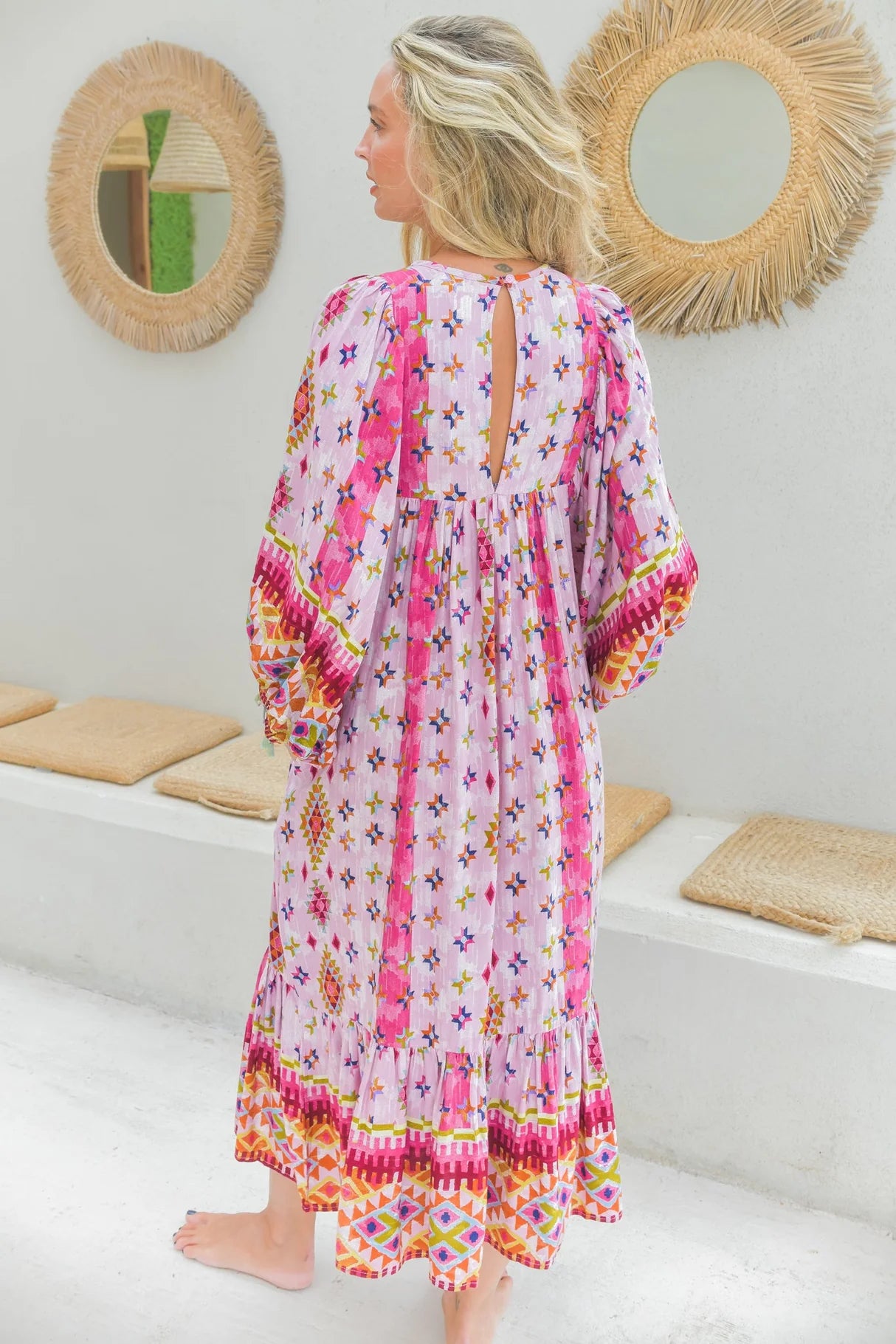 Harper Midi Dress - Lost Tribe