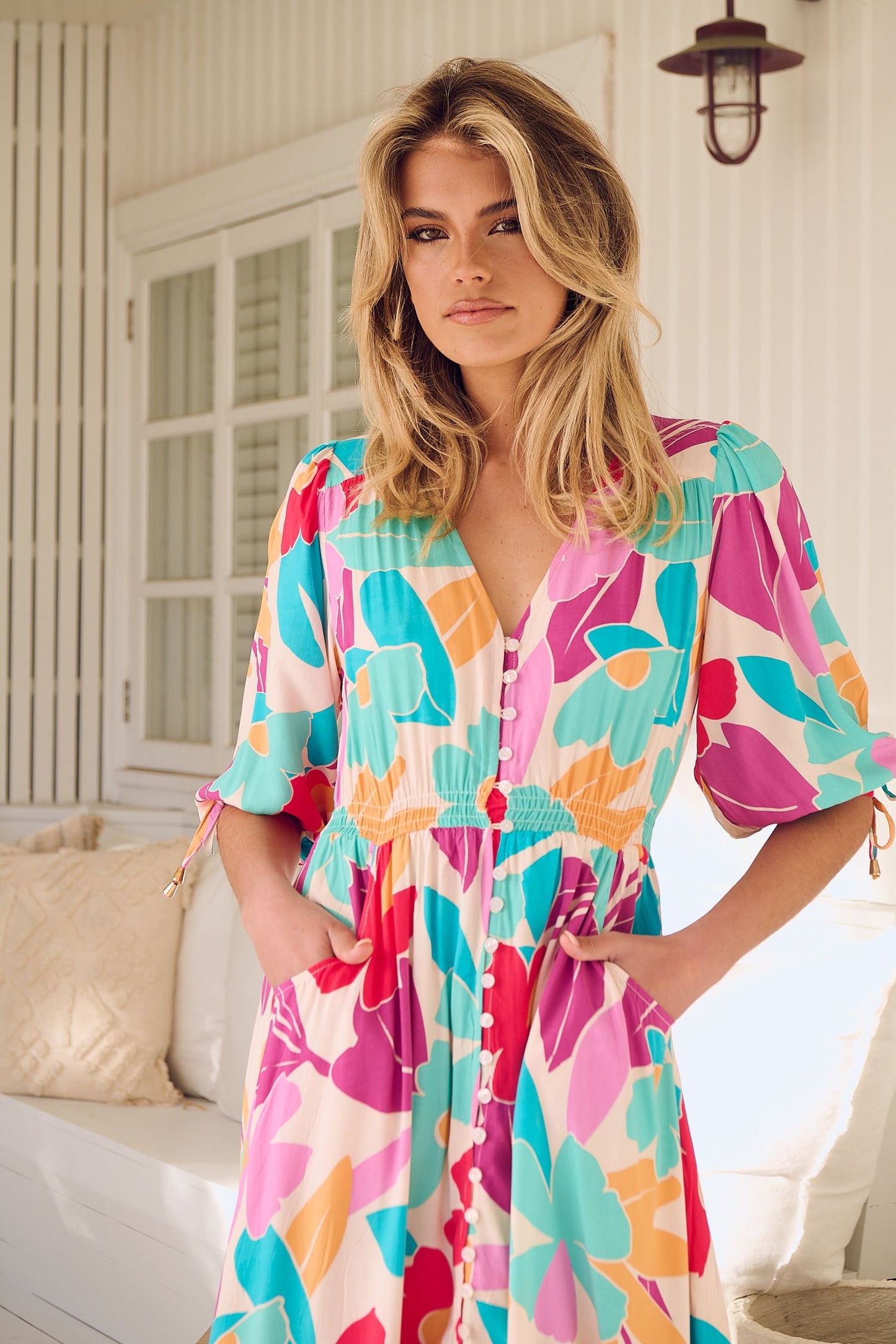 Molli Maxi Dress - Ohana Print