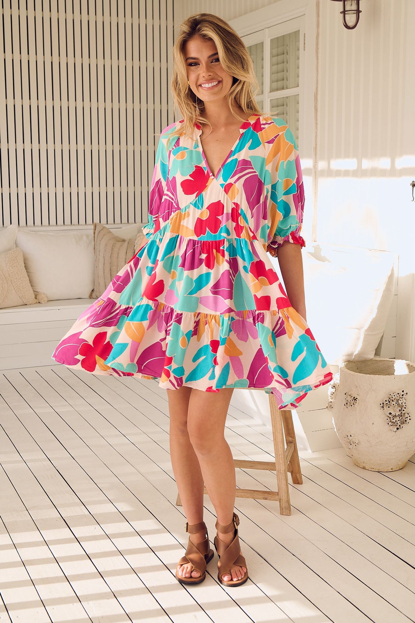 Petal Mini Dress