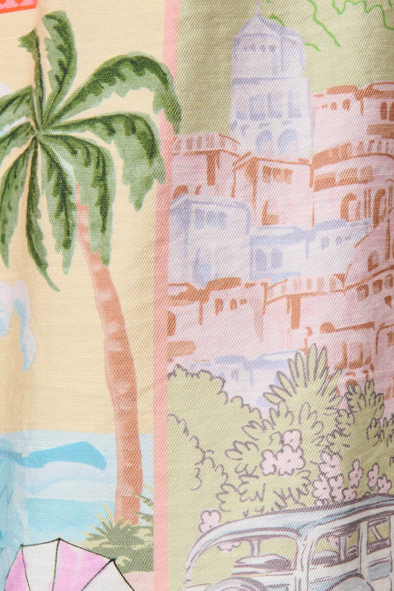 Capri Paradise Singlet Top