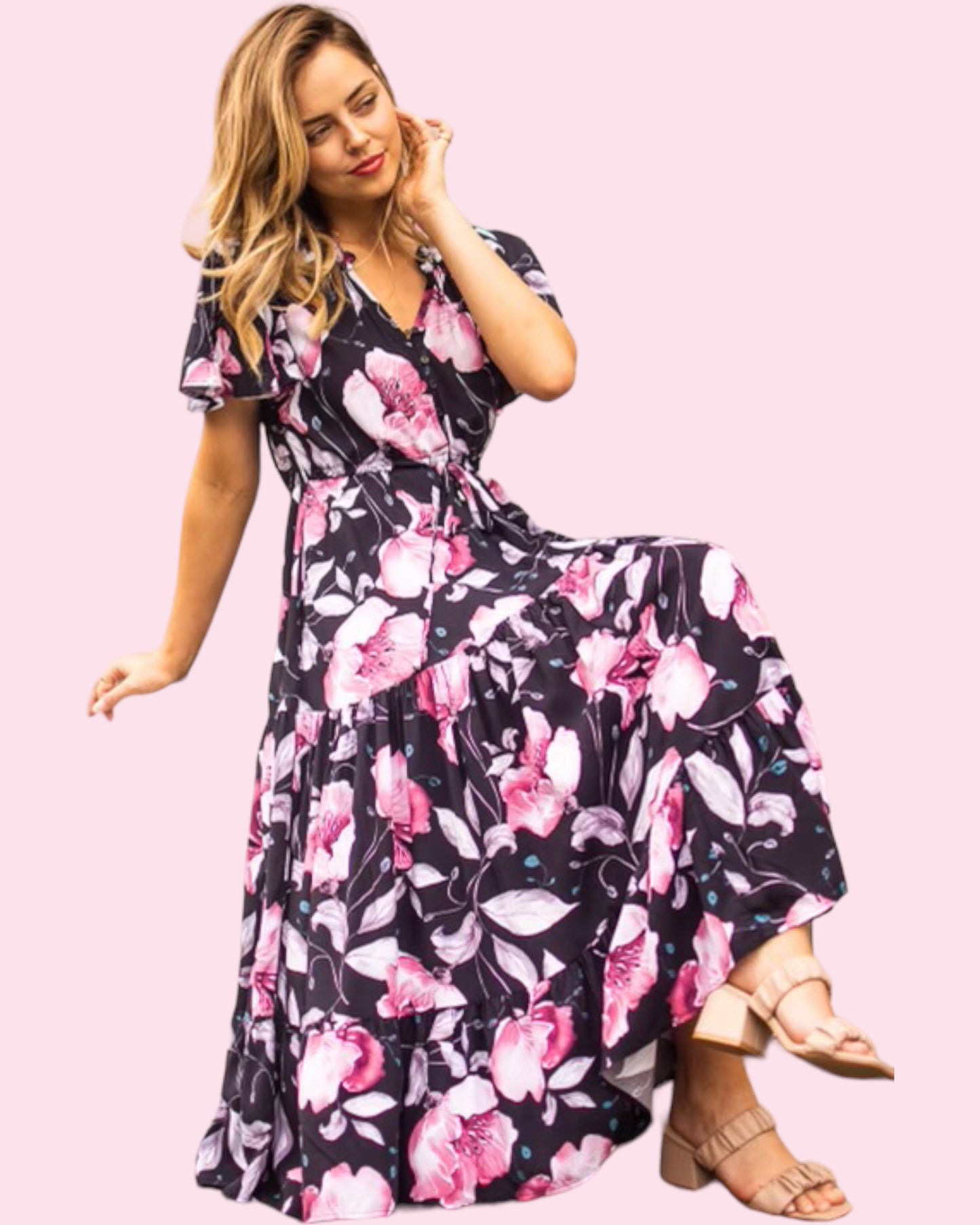 Alaina Floral Dress
