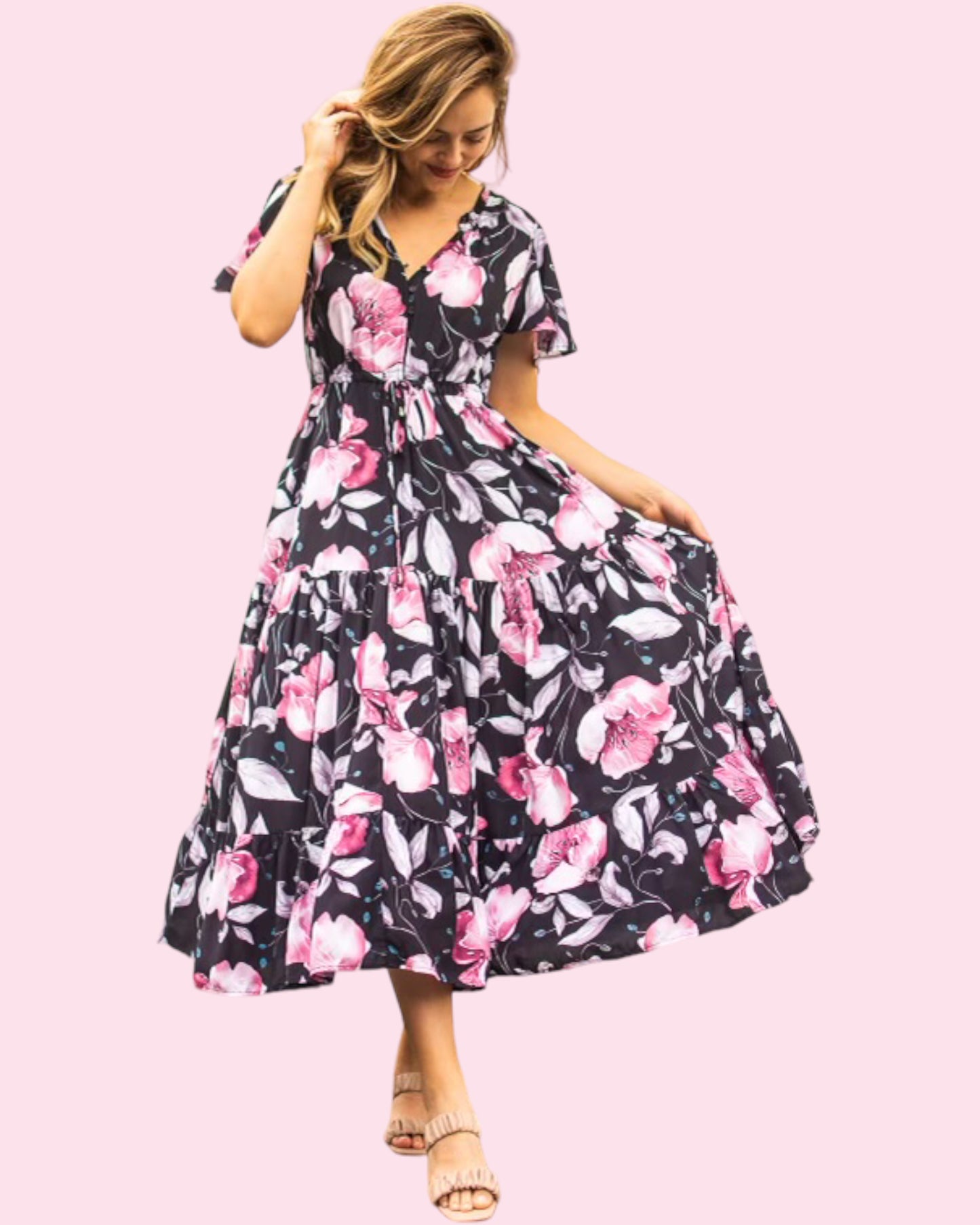 Alaina Floral Dress