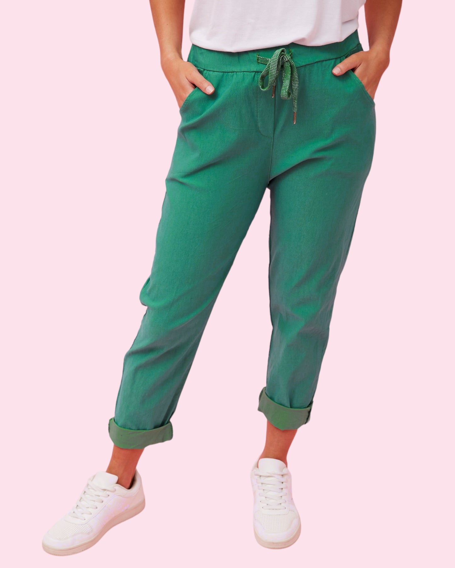Kiana Pants - EMERALD