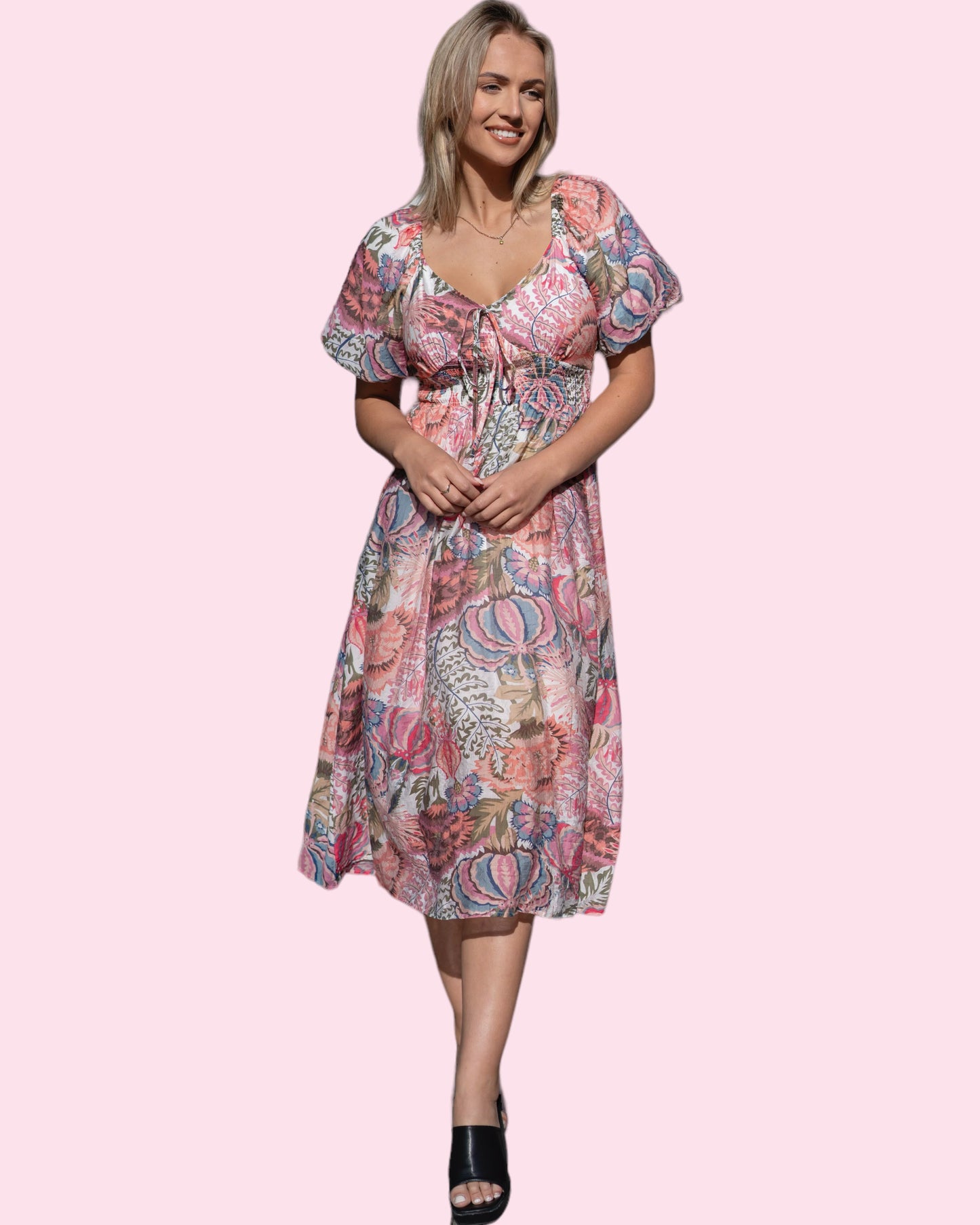Makena Floral Dress