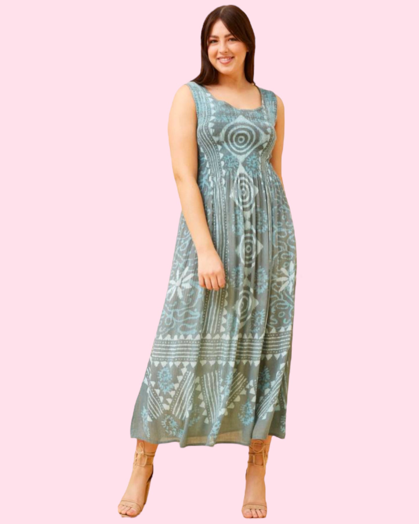 Lillian Maxi Dress TURQUOISE