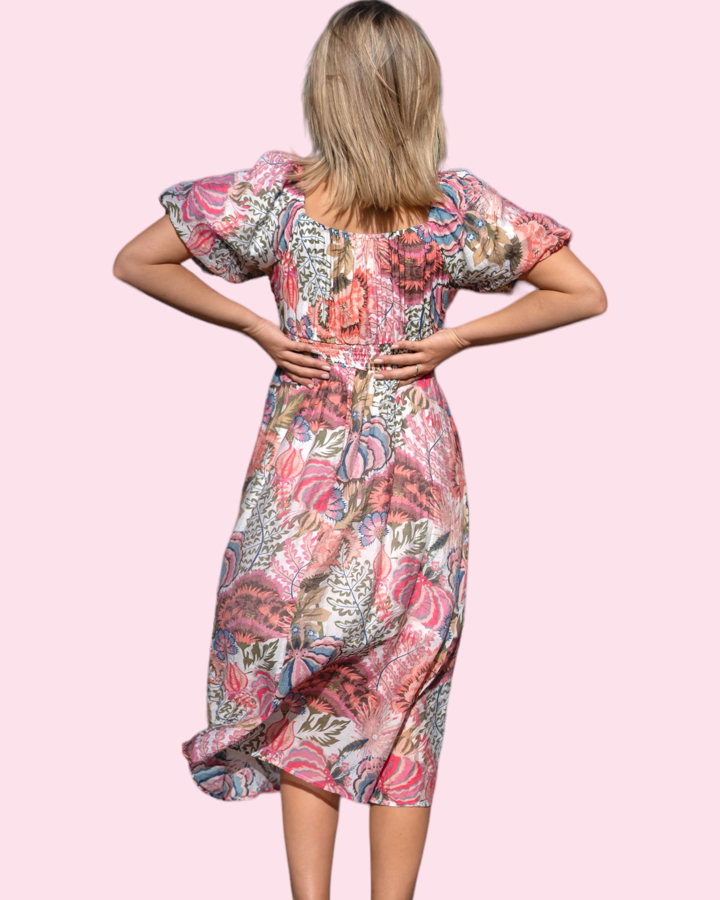 Makena Floral Dress