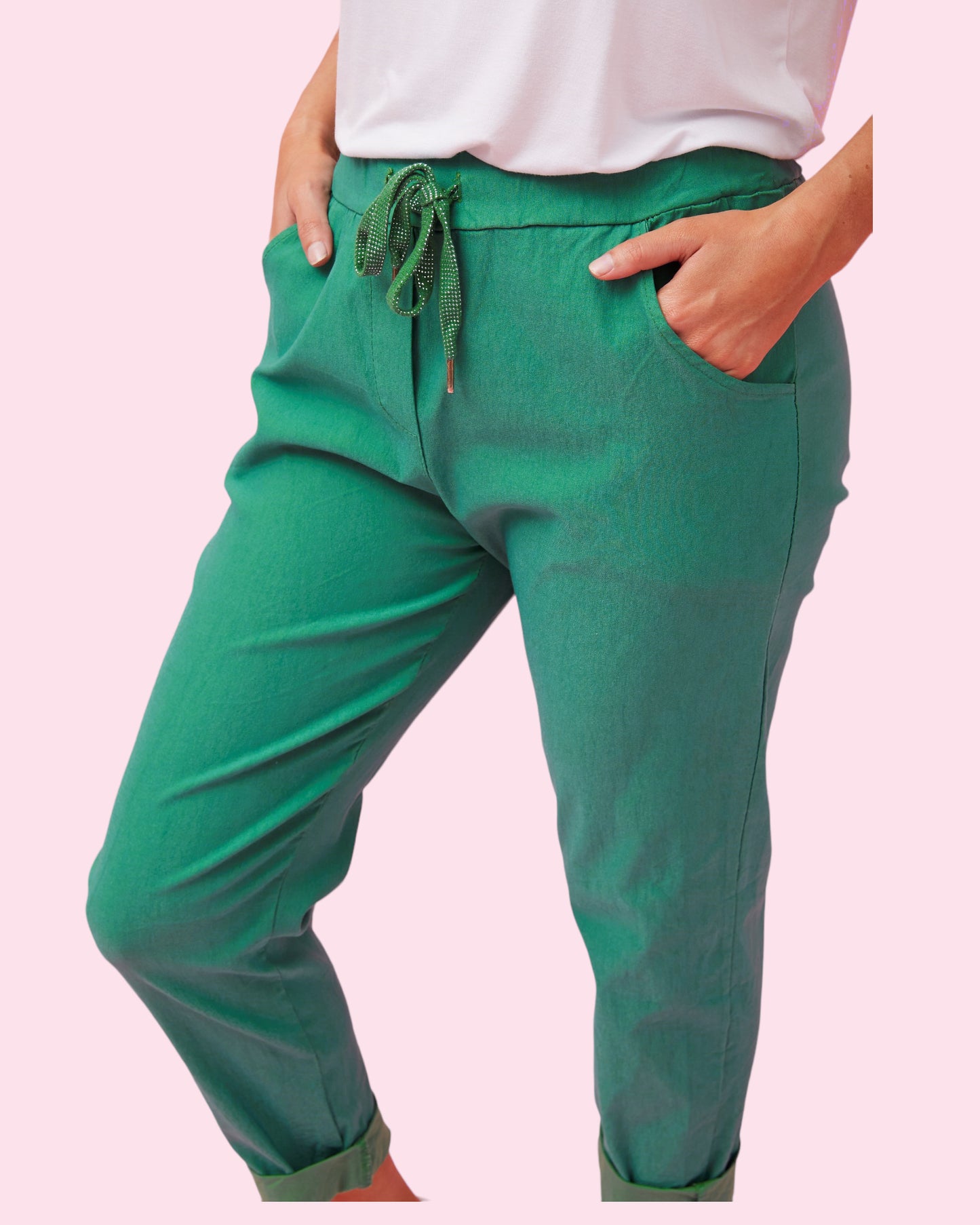 Kiana Pants - EMERALD