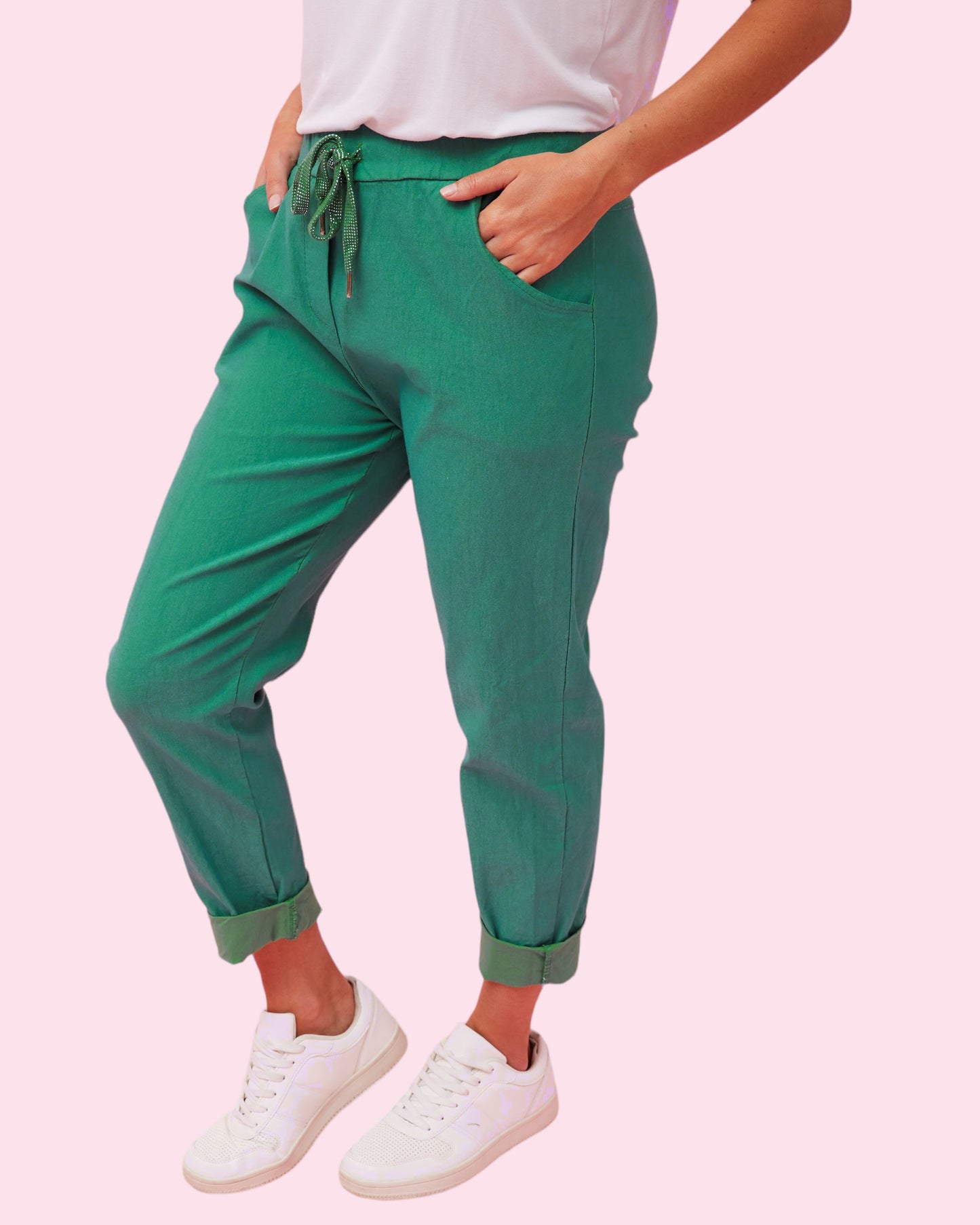 Kiana Pants - EMERALD