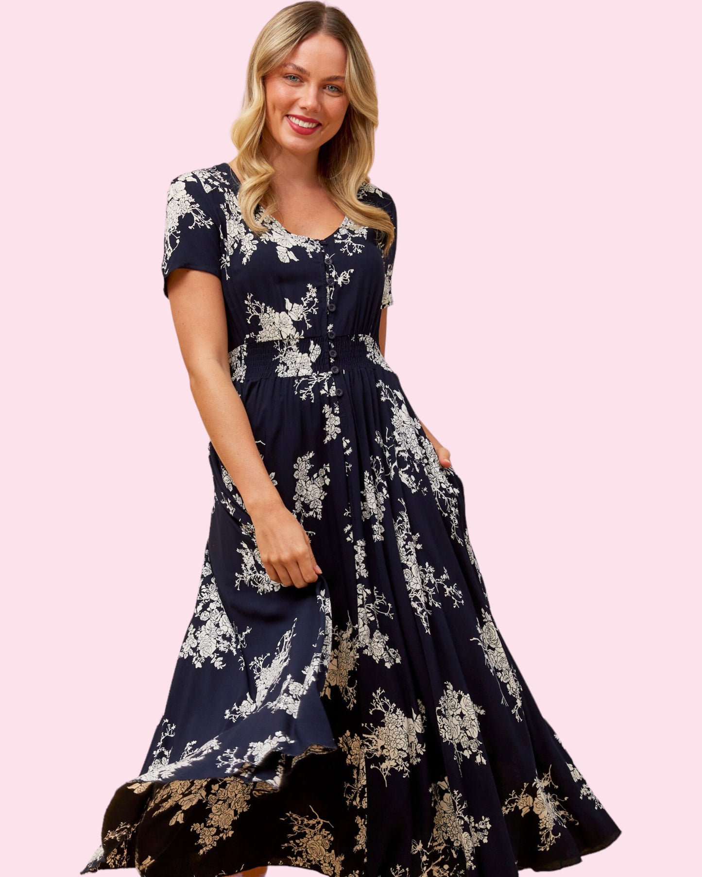 Ariella Midi Dress