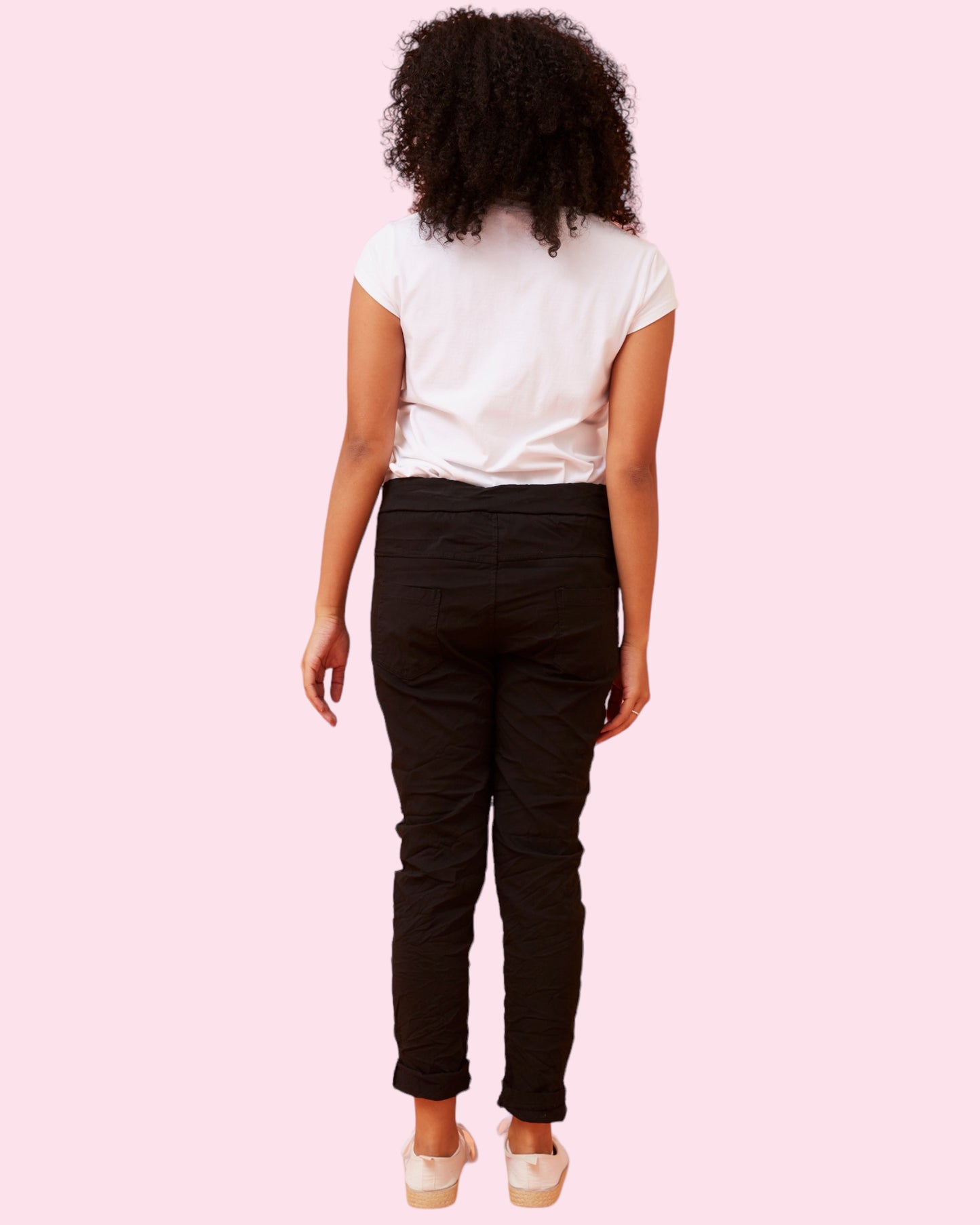 Serenity Sequin Pants - BLACK