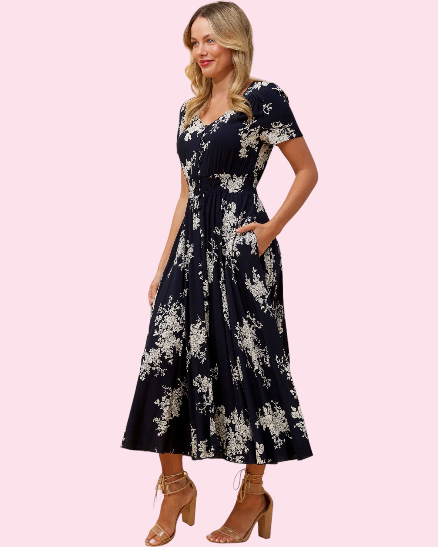 Ariella Midi Dress