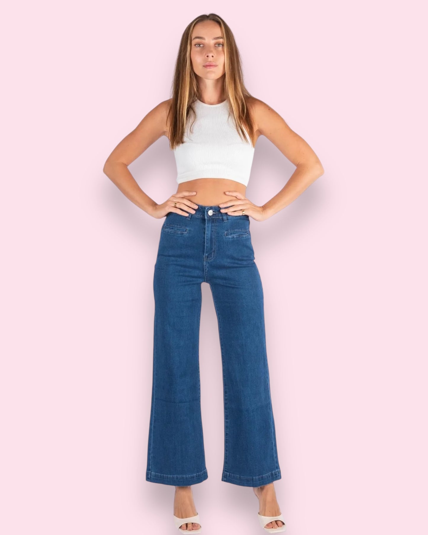 Stacey Jeans - Dark Blue