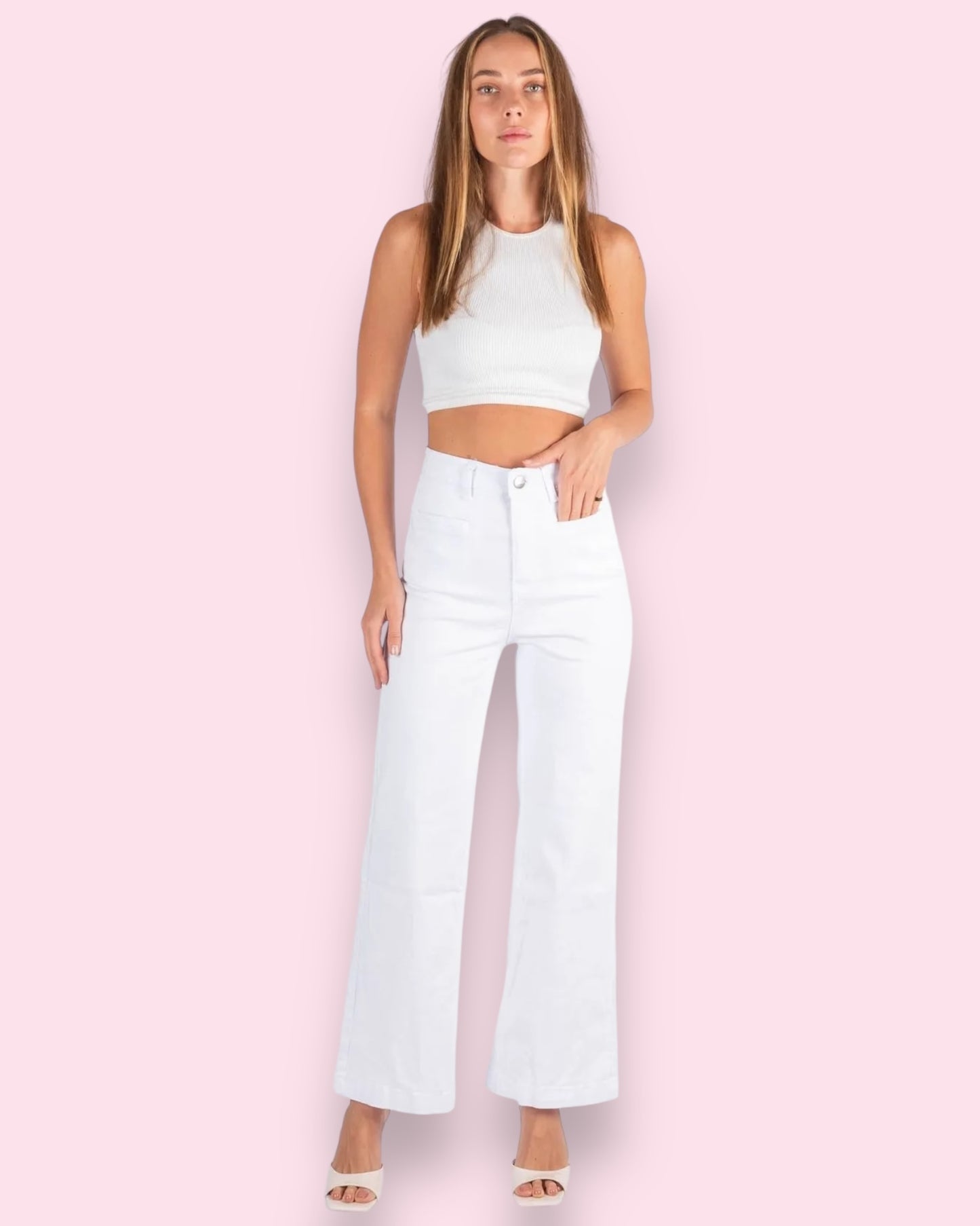 Stacey Jeans - White