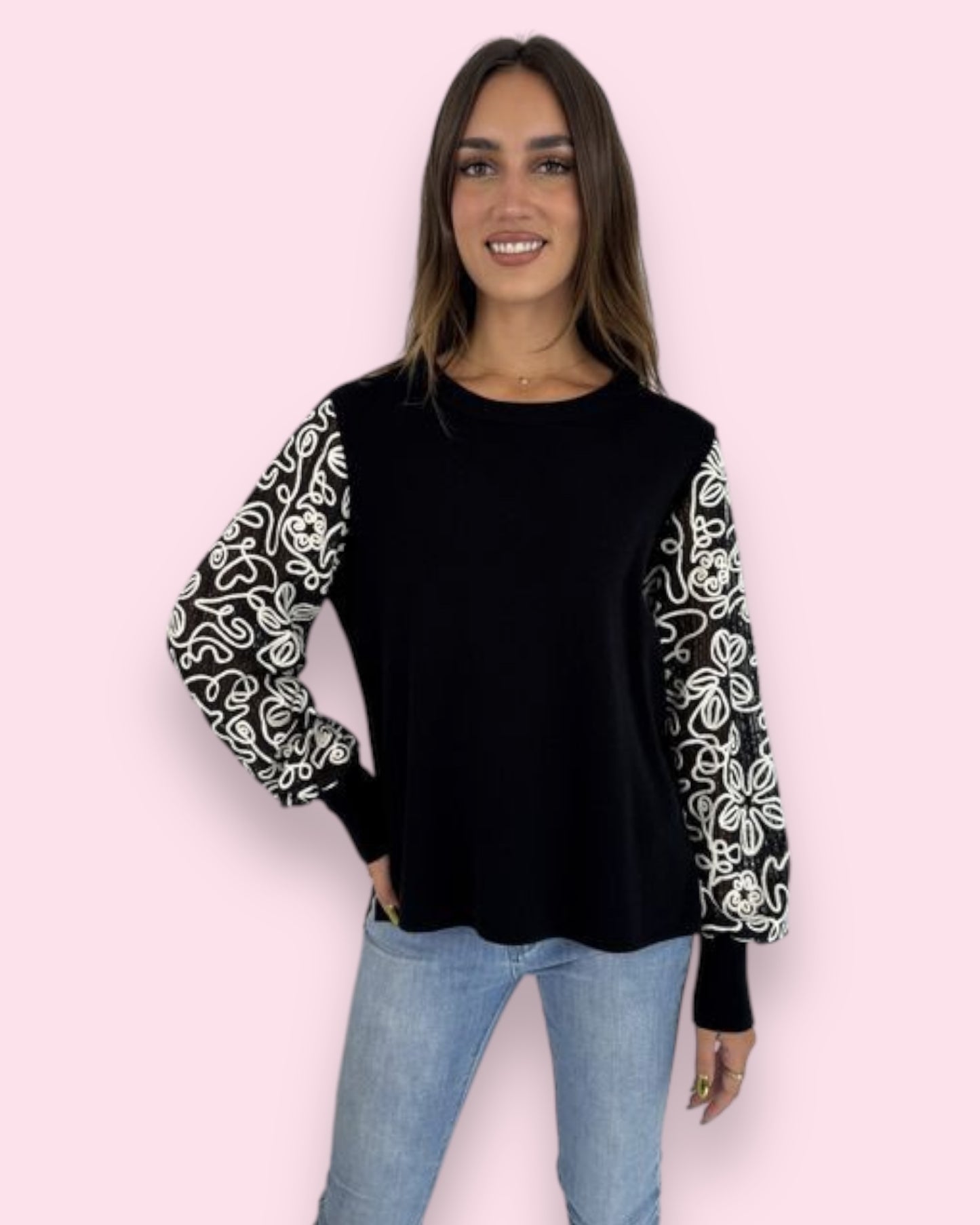 Isra Knit - Black