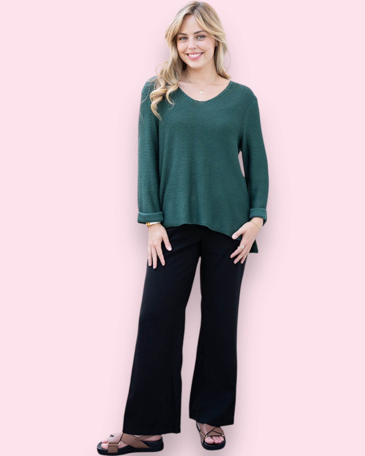 Maddie Knit - Emerald