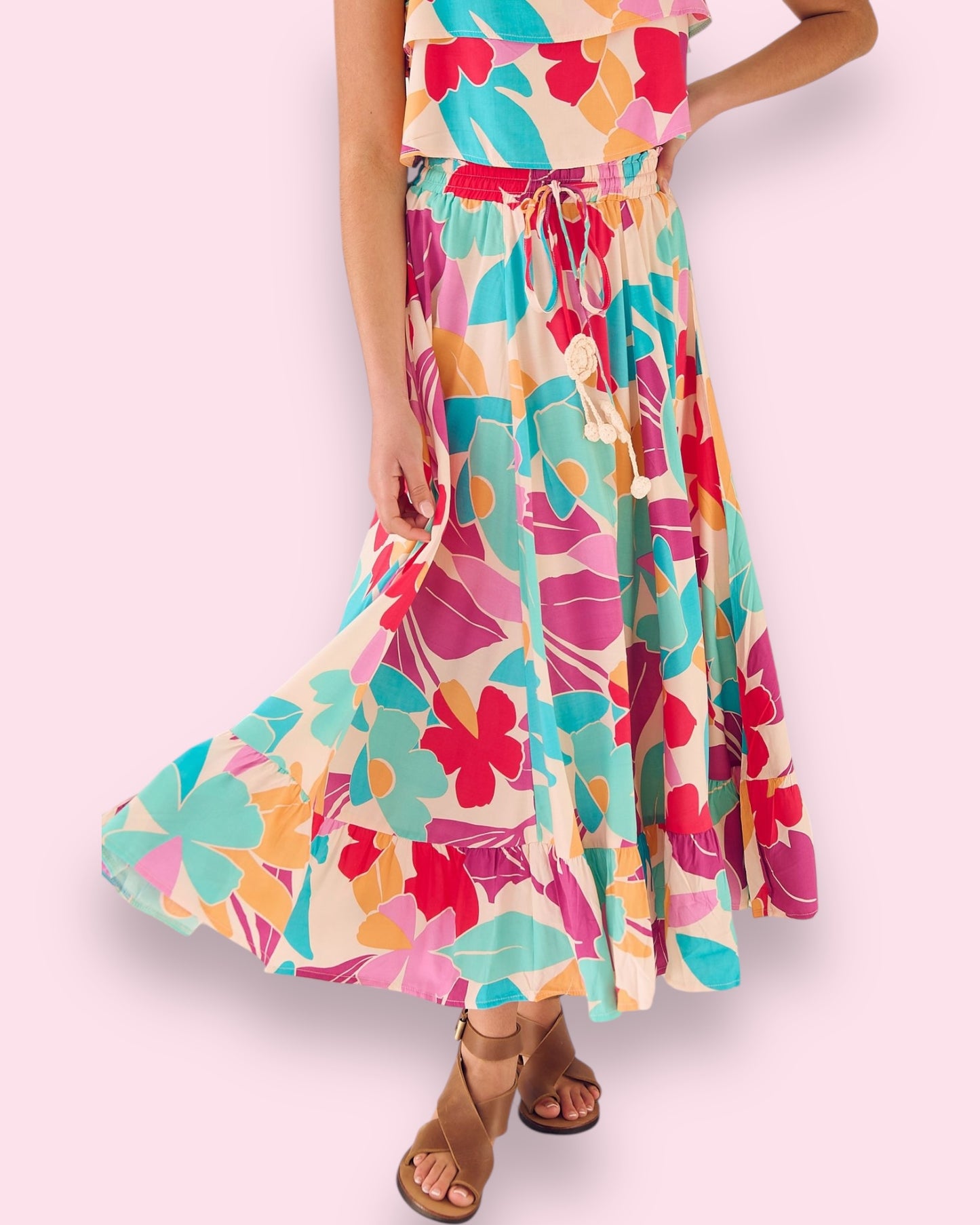 Vela Skirt - Ohana Print