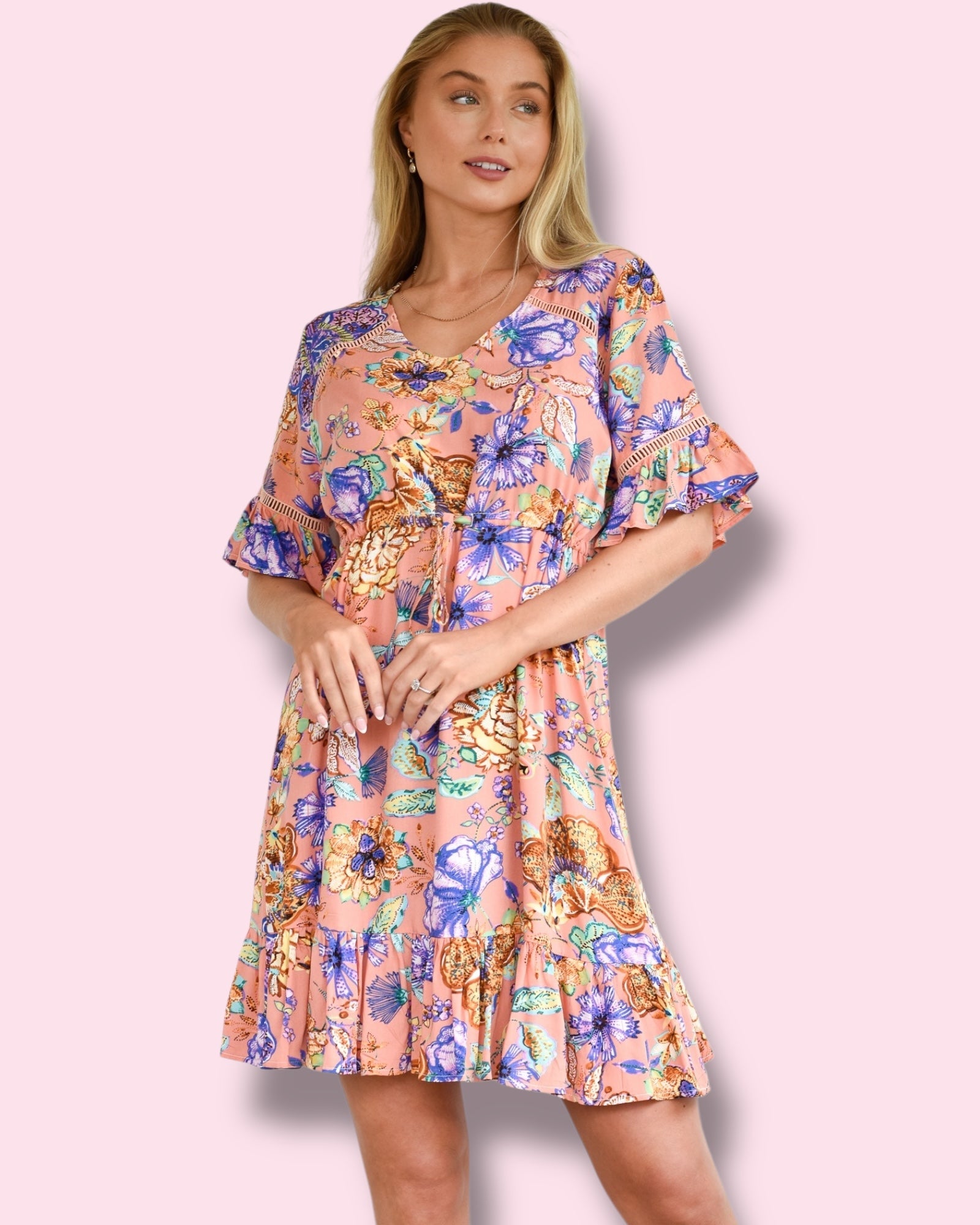 Amberlynn Dress - Rose Chain main image 0