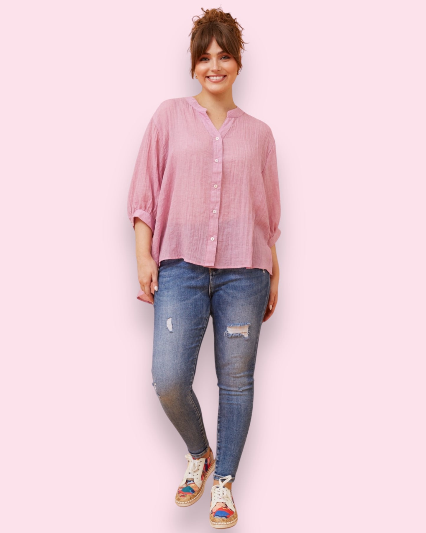 Mia Shirt - Rouge