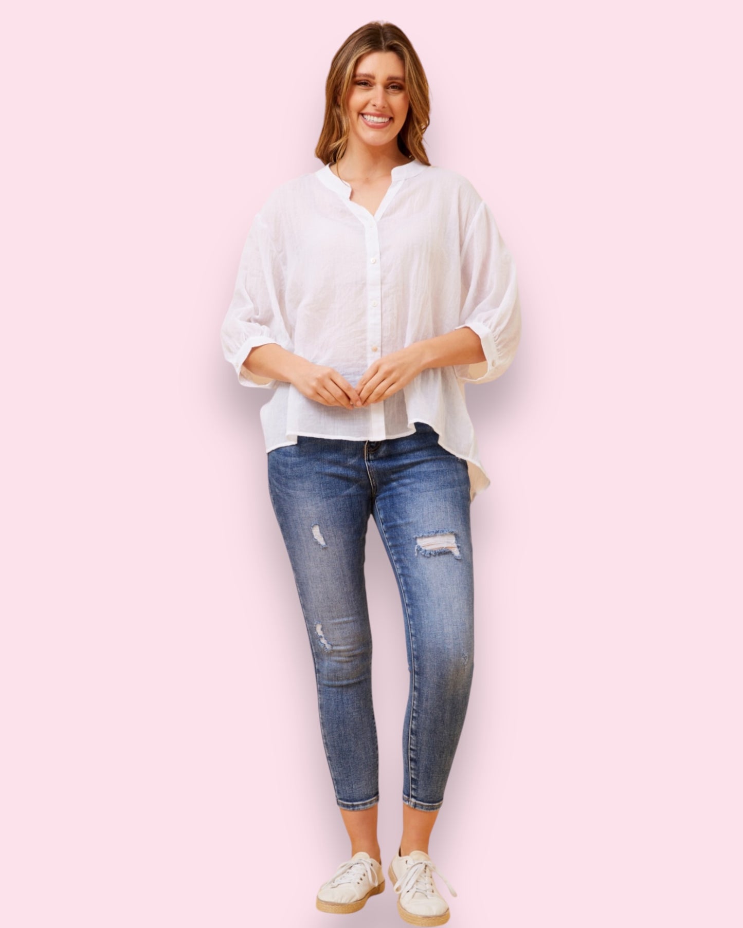 Mia Shirt - White