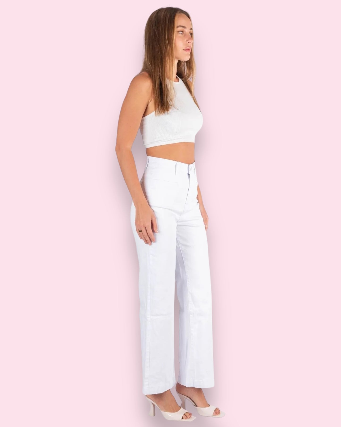 Stacey Jeans - White