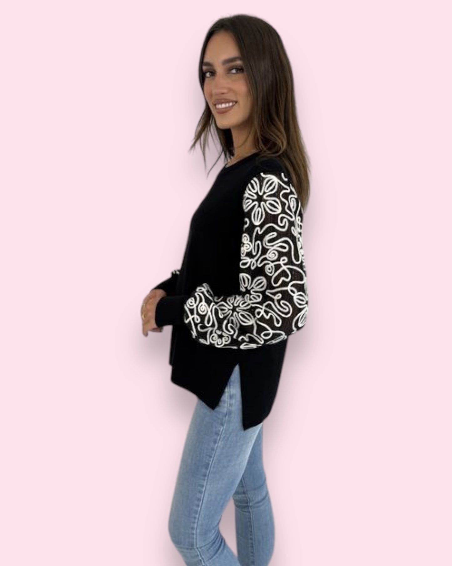 Isra Knit - Black