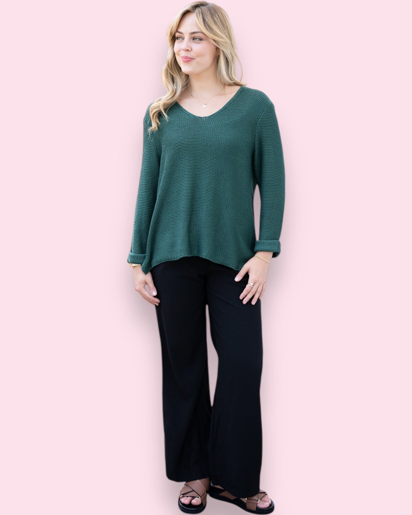 Maddie Knit - Emerald