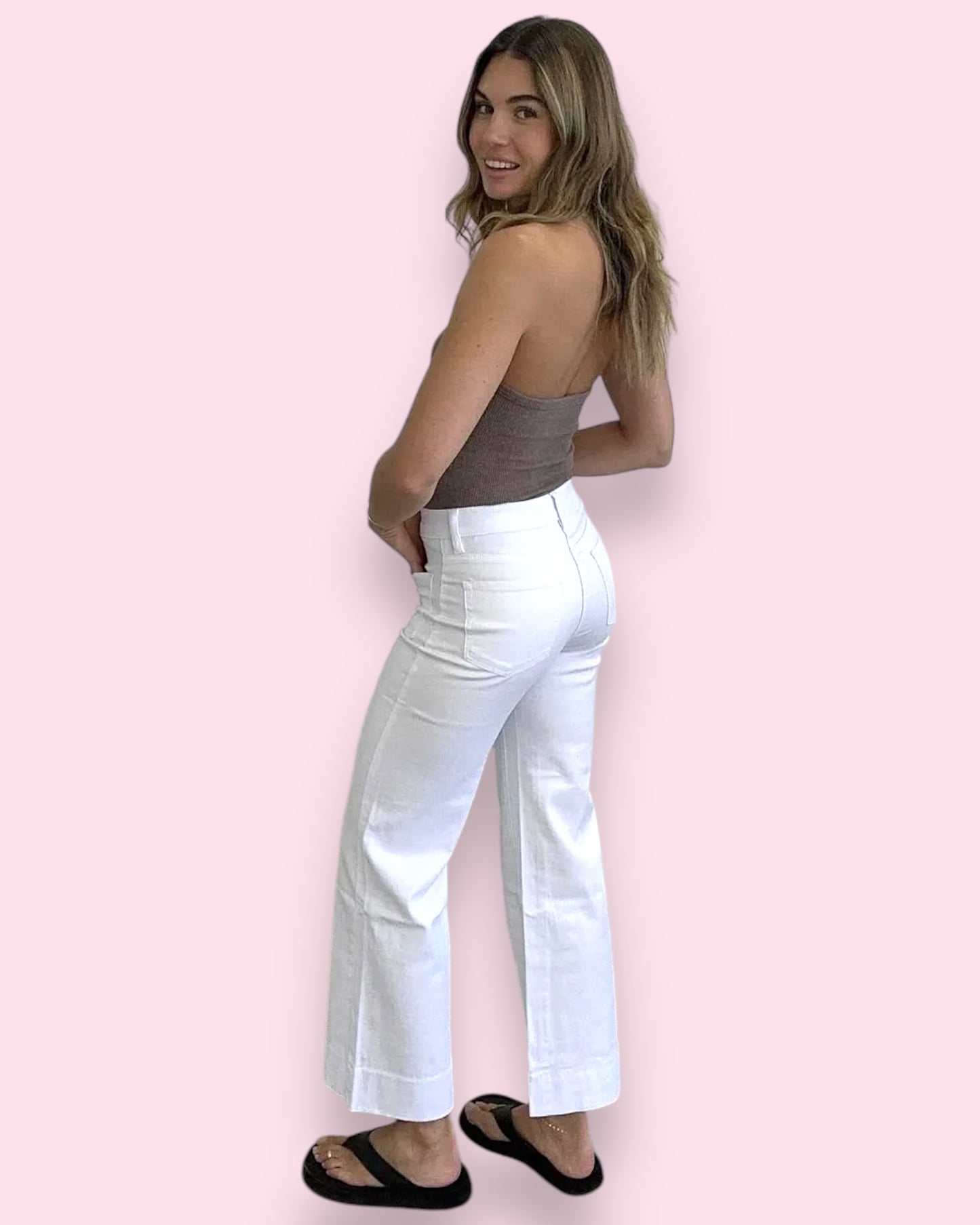 Wendy Jeans - White