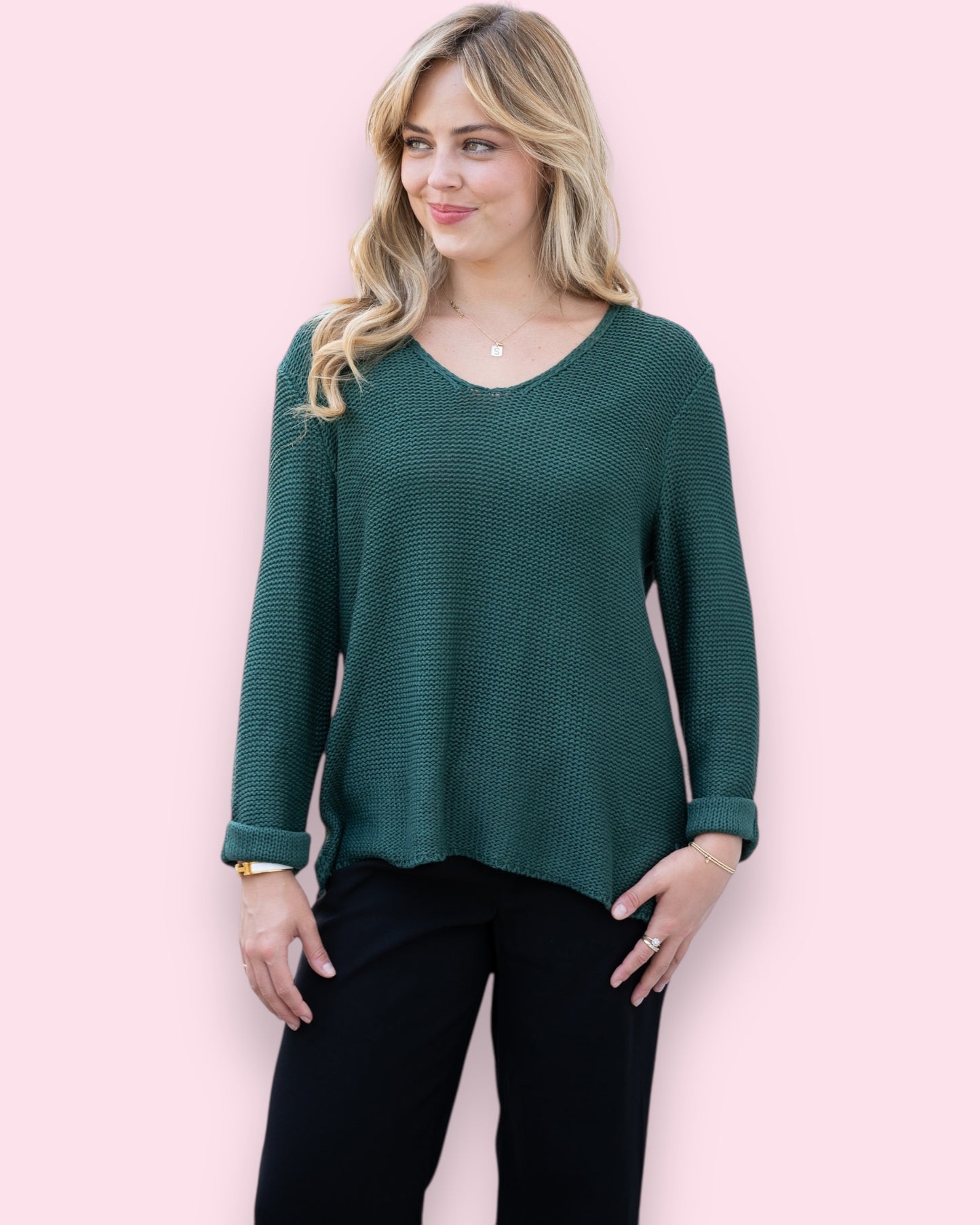 Maddie Knit - Emerald