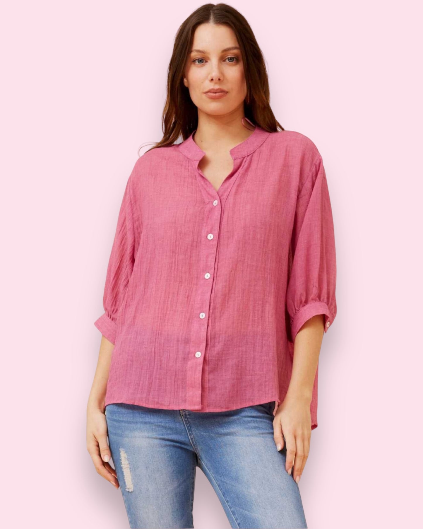 Mia Shirt - Orchid