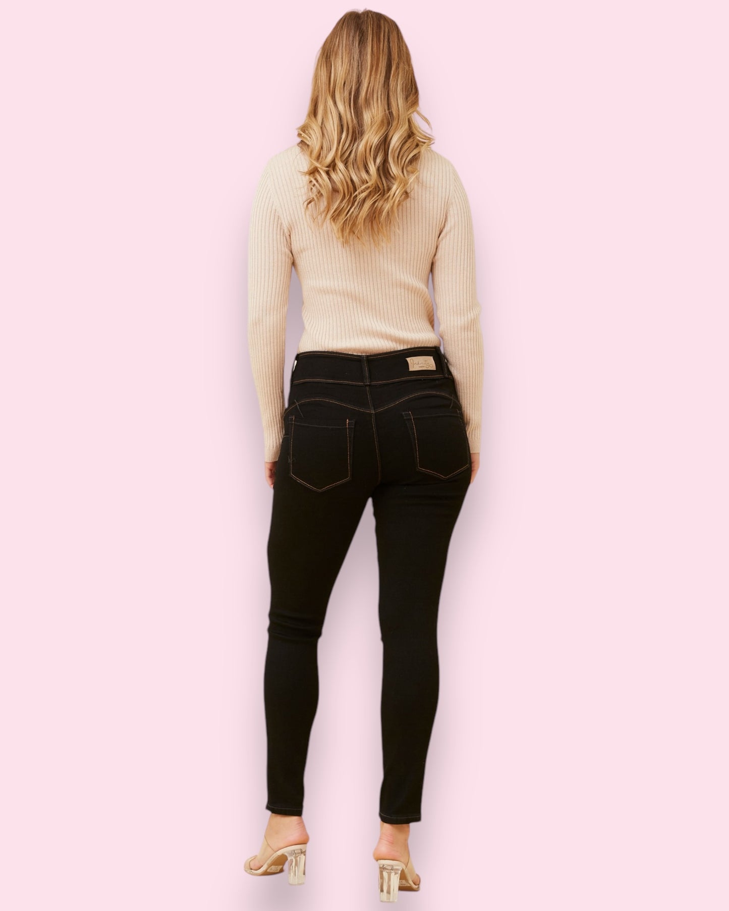 Nikki Denim Pants - Black