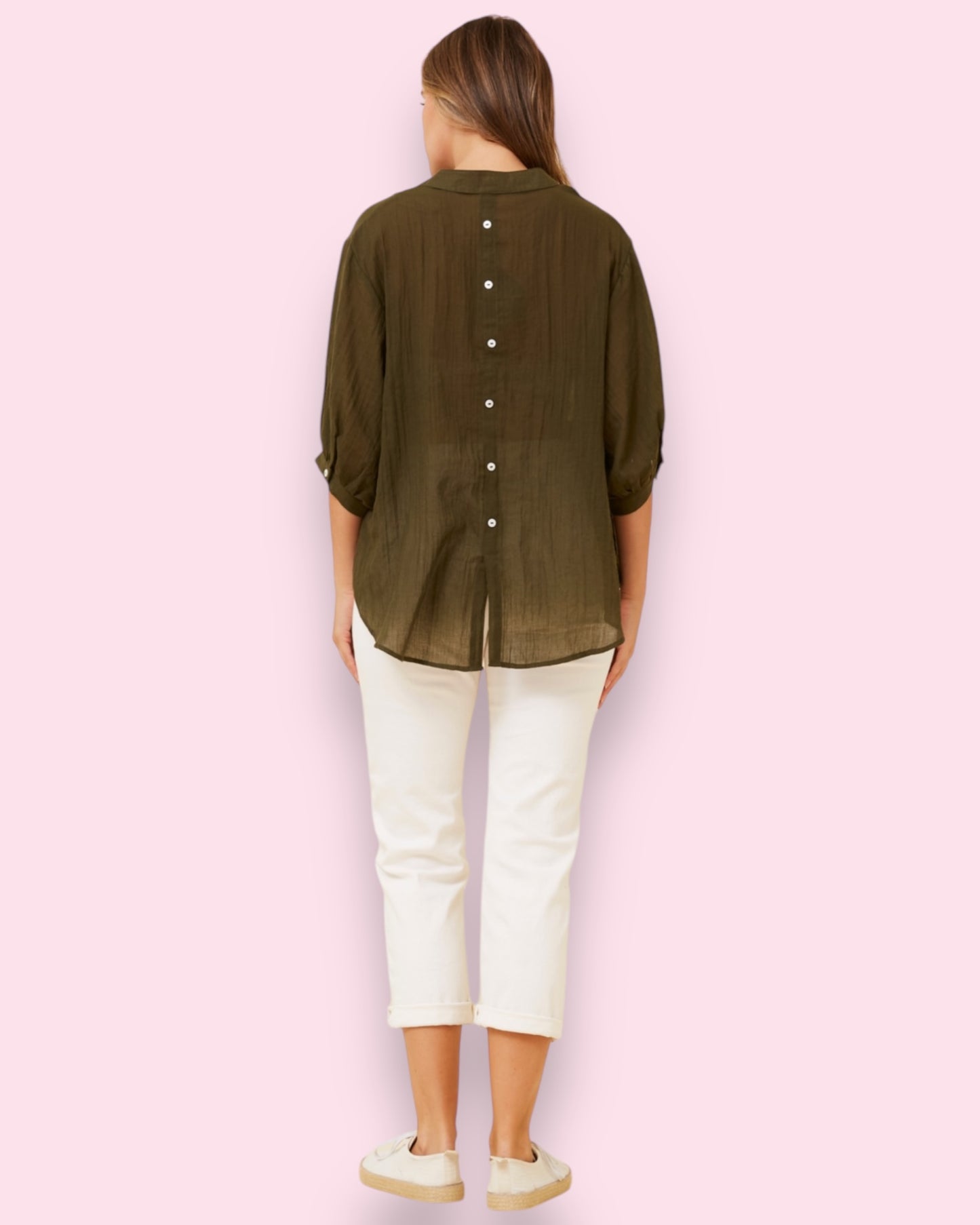 Mia Shirt - Khaki