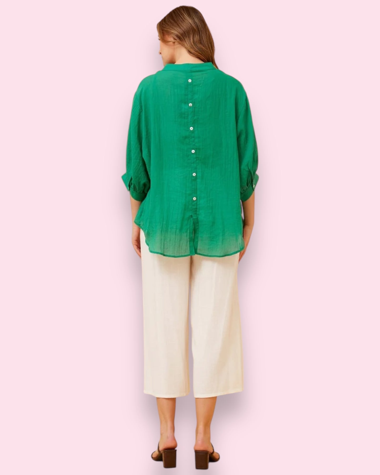 Mia Shirt - Jade