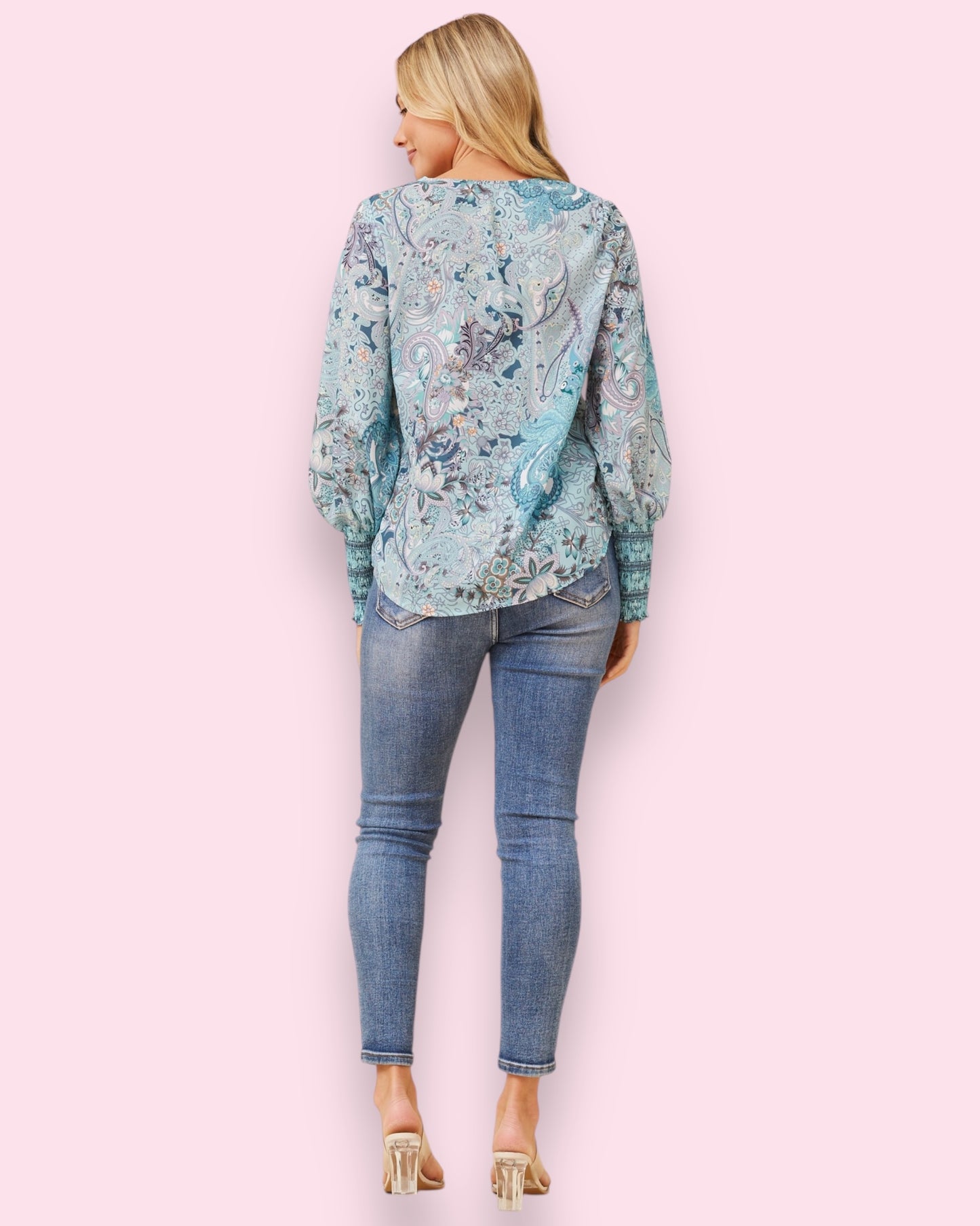 Claudia Printed Blouse