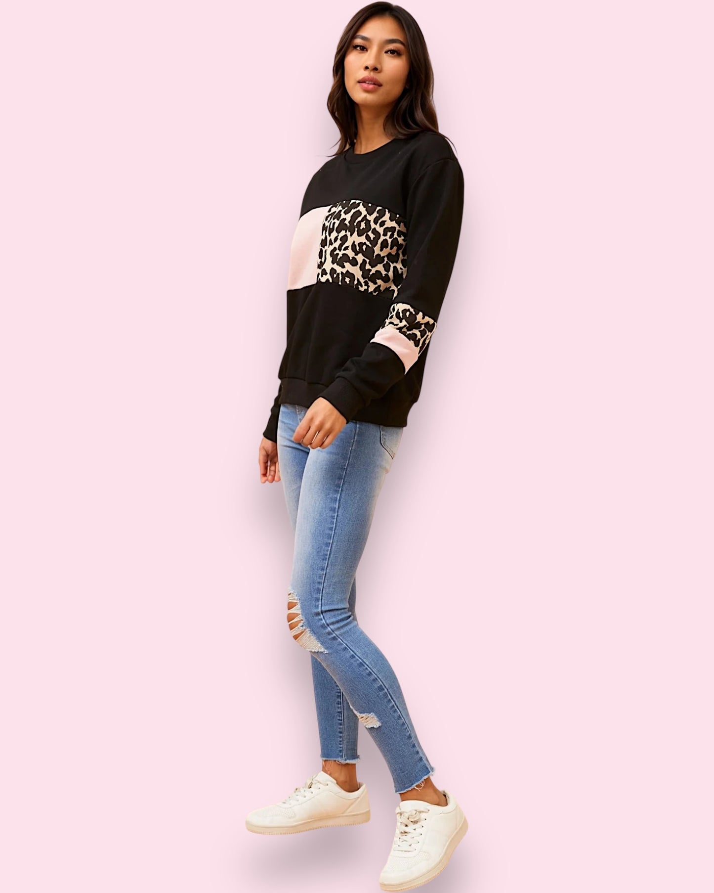 Astra Animal Print Jumper