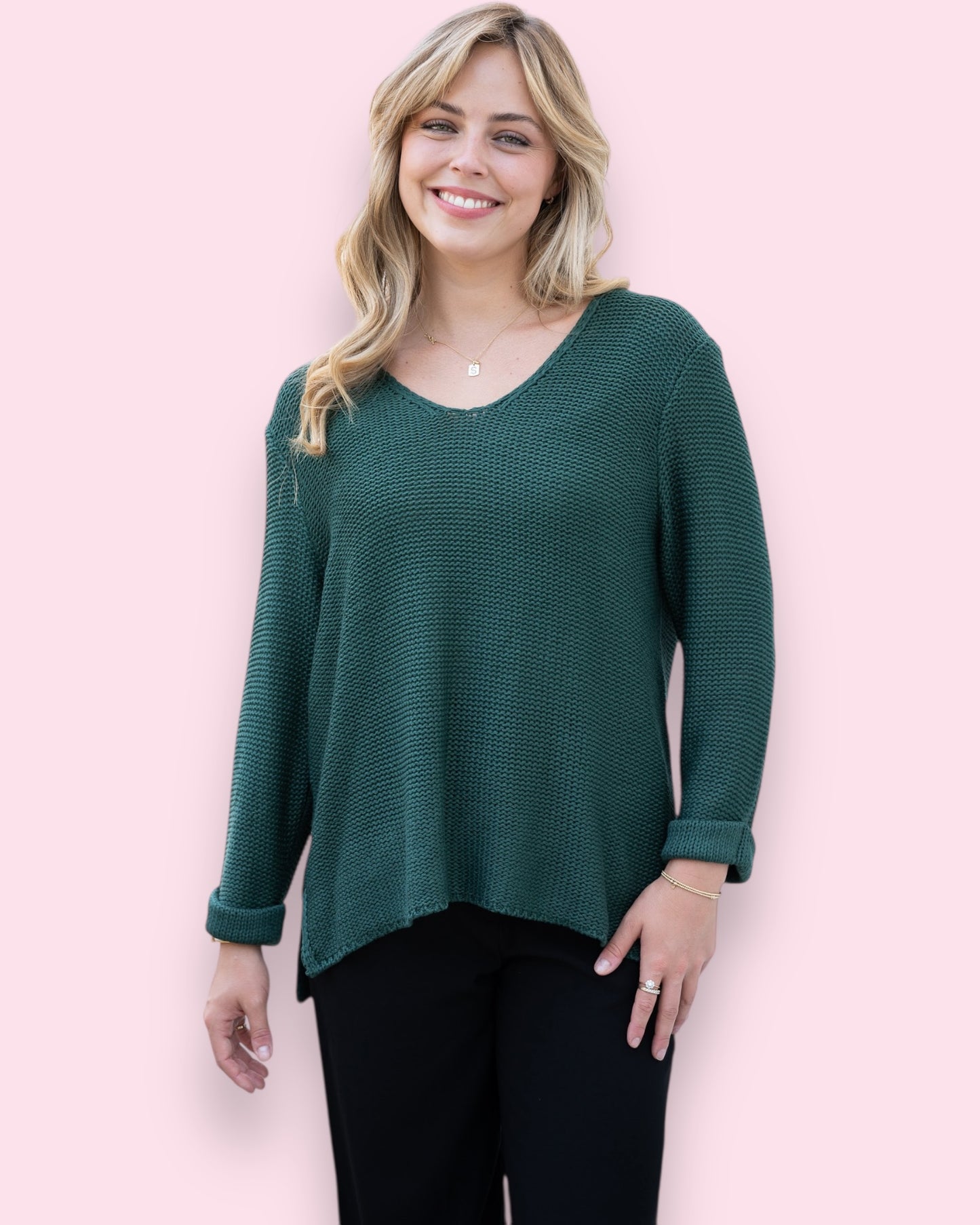 Maddie Knit - Emerald
