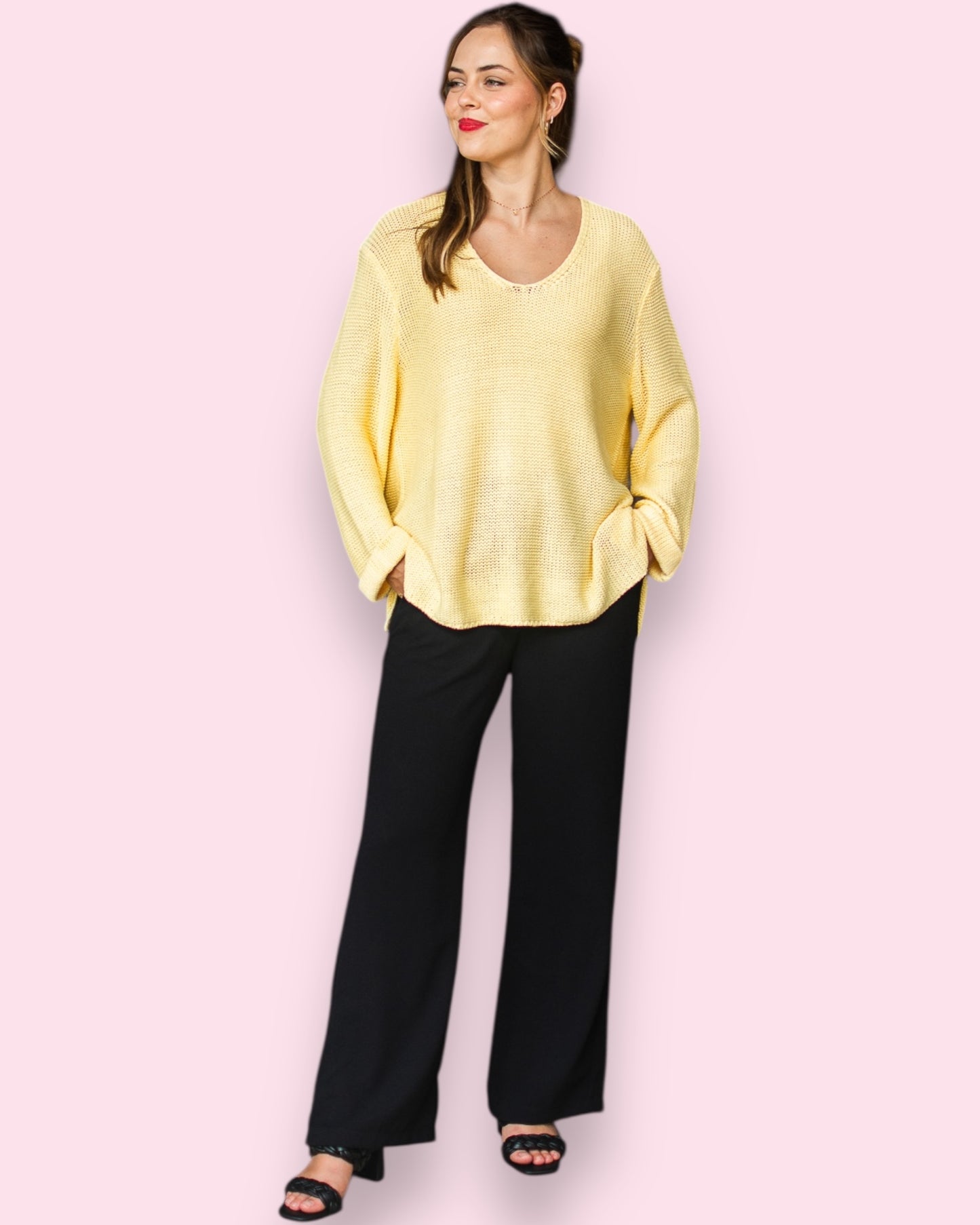 Maddie Knit - Baby Yellow