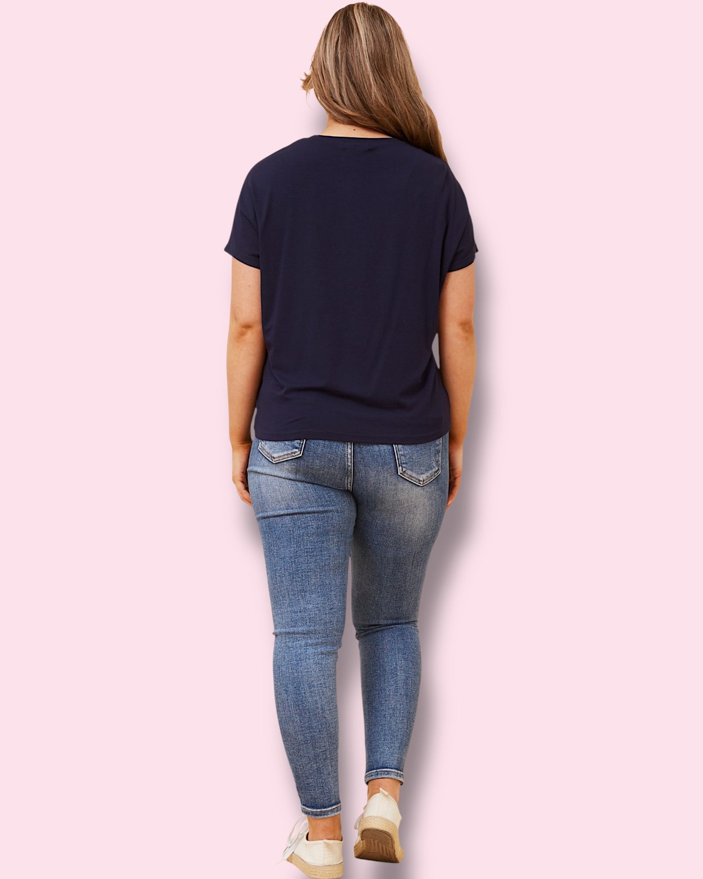 Plain Tee - Navy