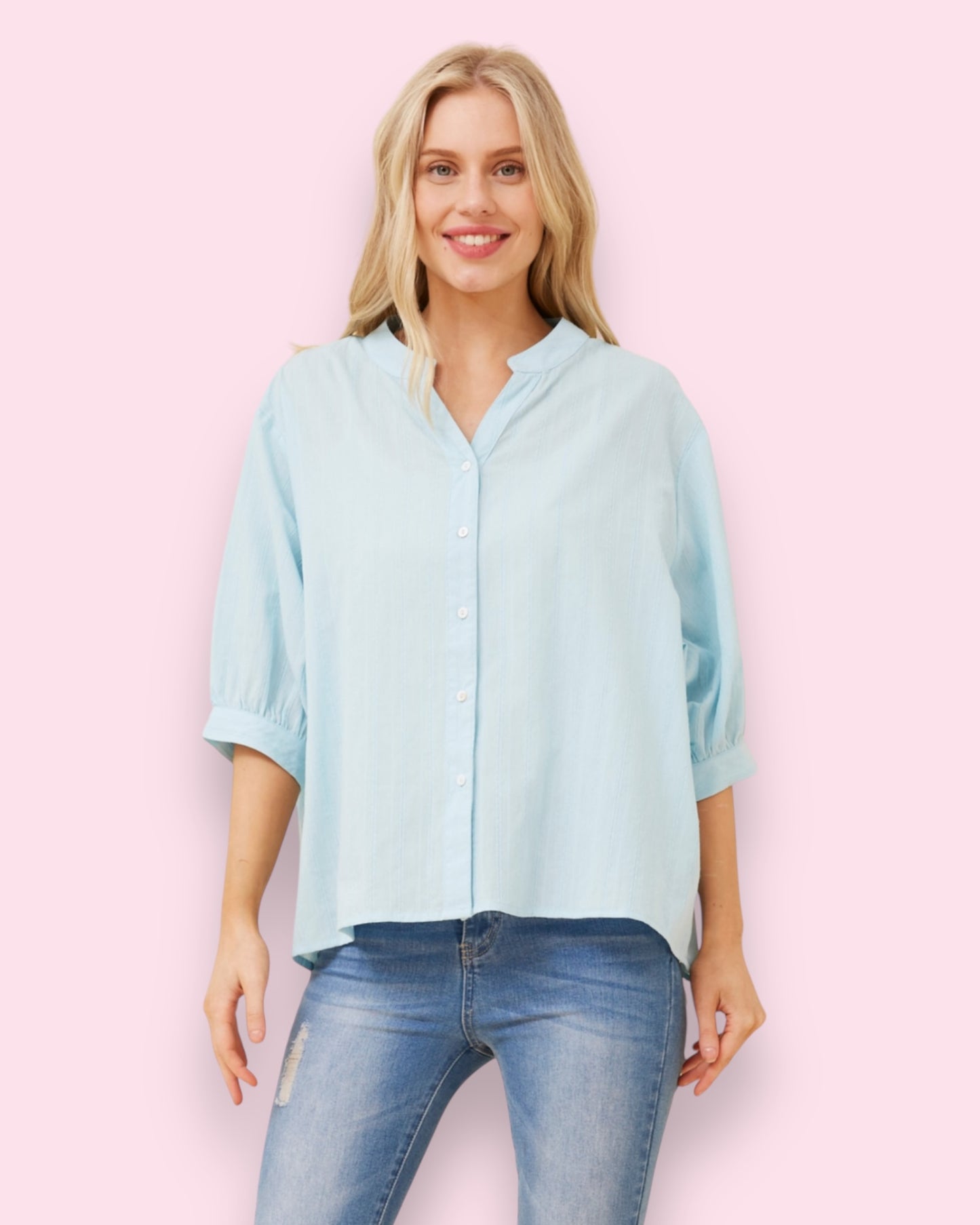 Harper Top - Blue